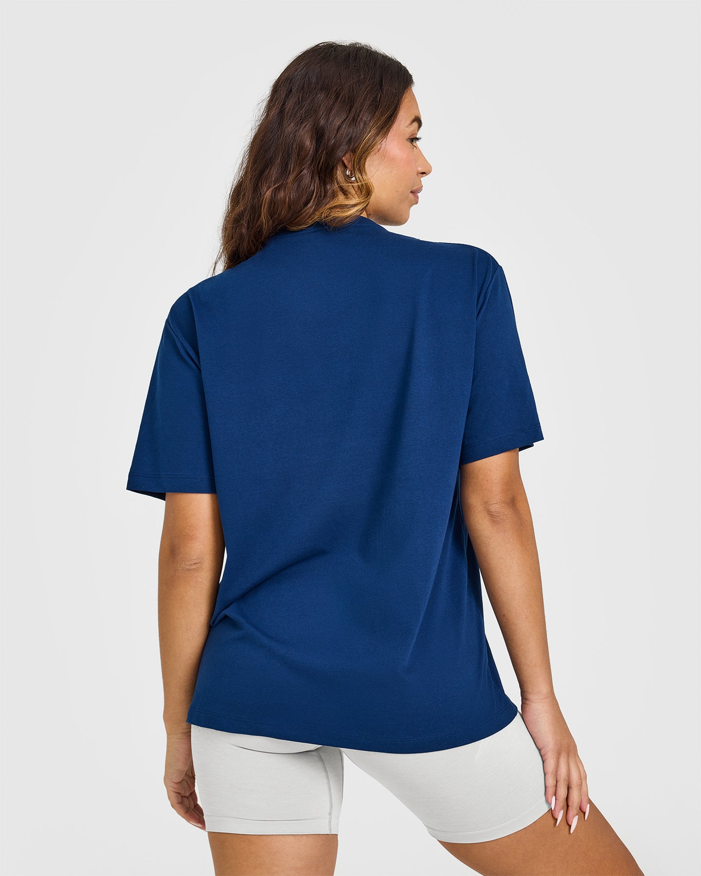Alternative view of Classic Oversized Lightweight T-Shirt | Midnight