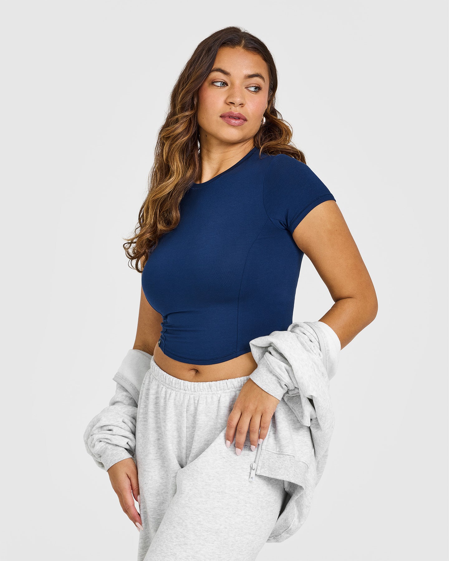 Mellow Soft Mid Short Sleeve T-Shirt | Midnight - Image 6