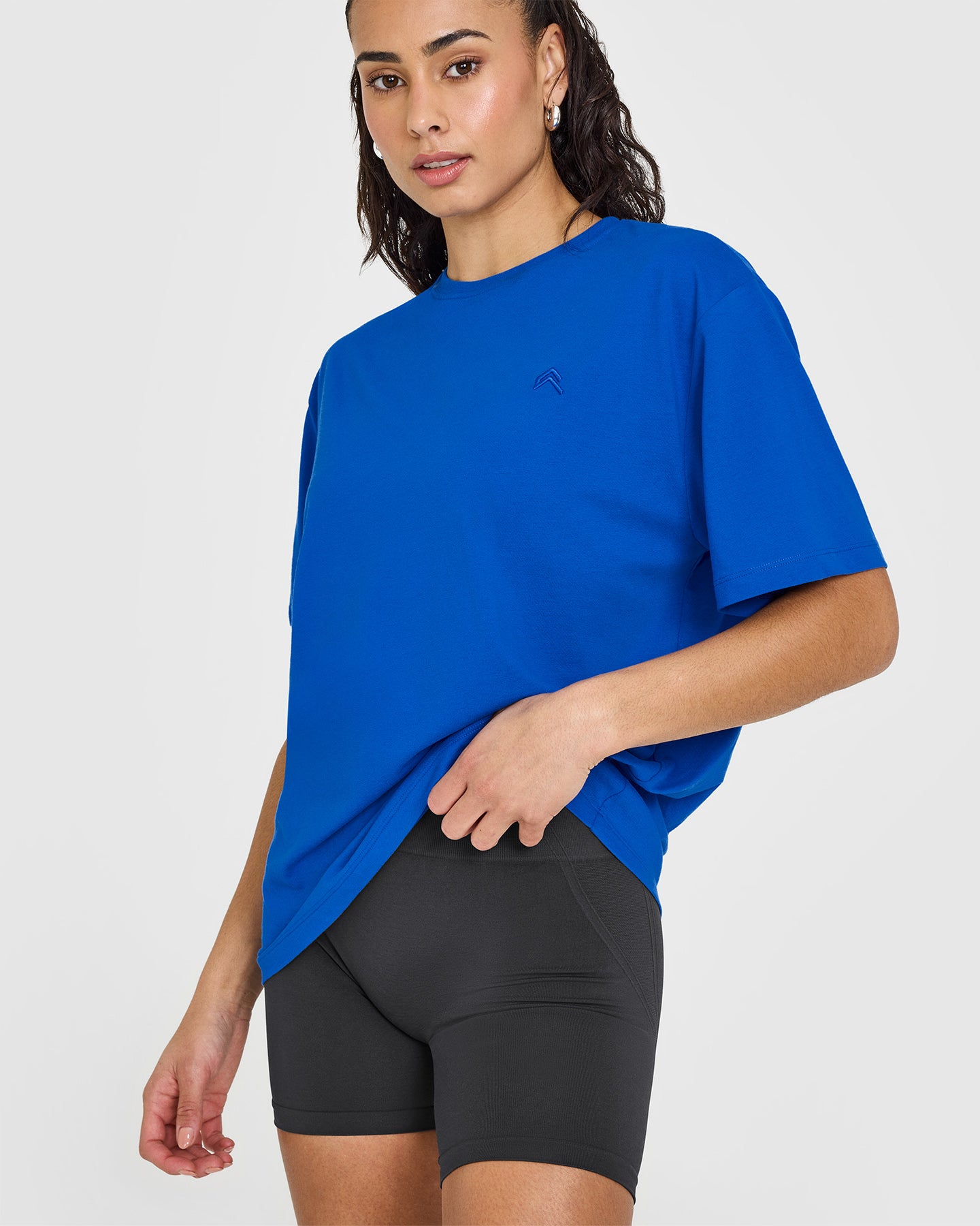 Classic Oversized Lightweight T-Shirt | Cobalt - Image 4