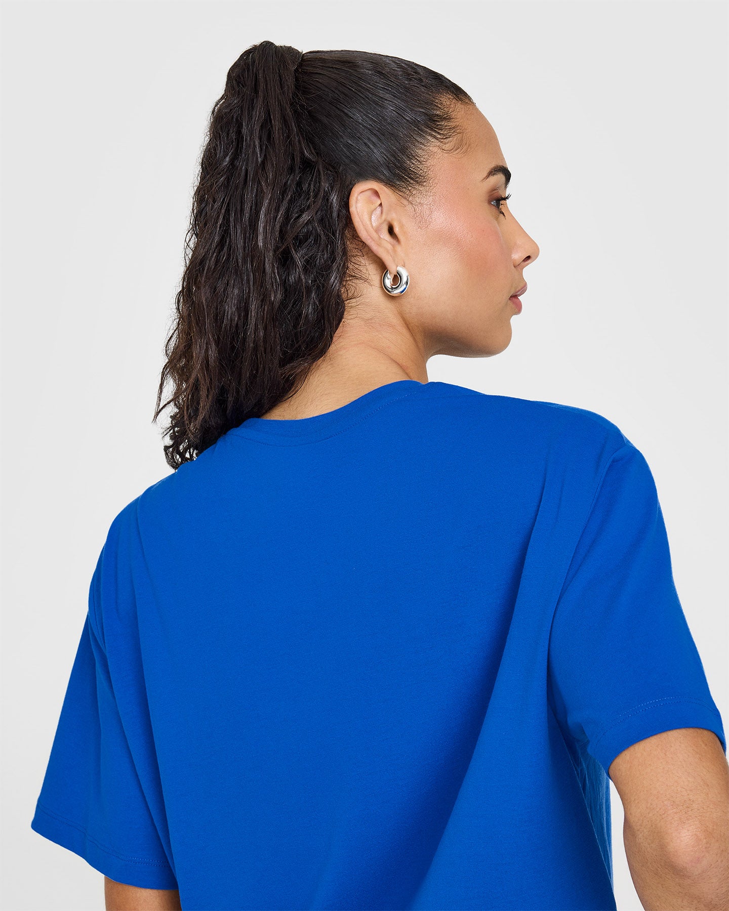 Classic Oversized Lightweight T-Shirt | Cobalt - Image 5