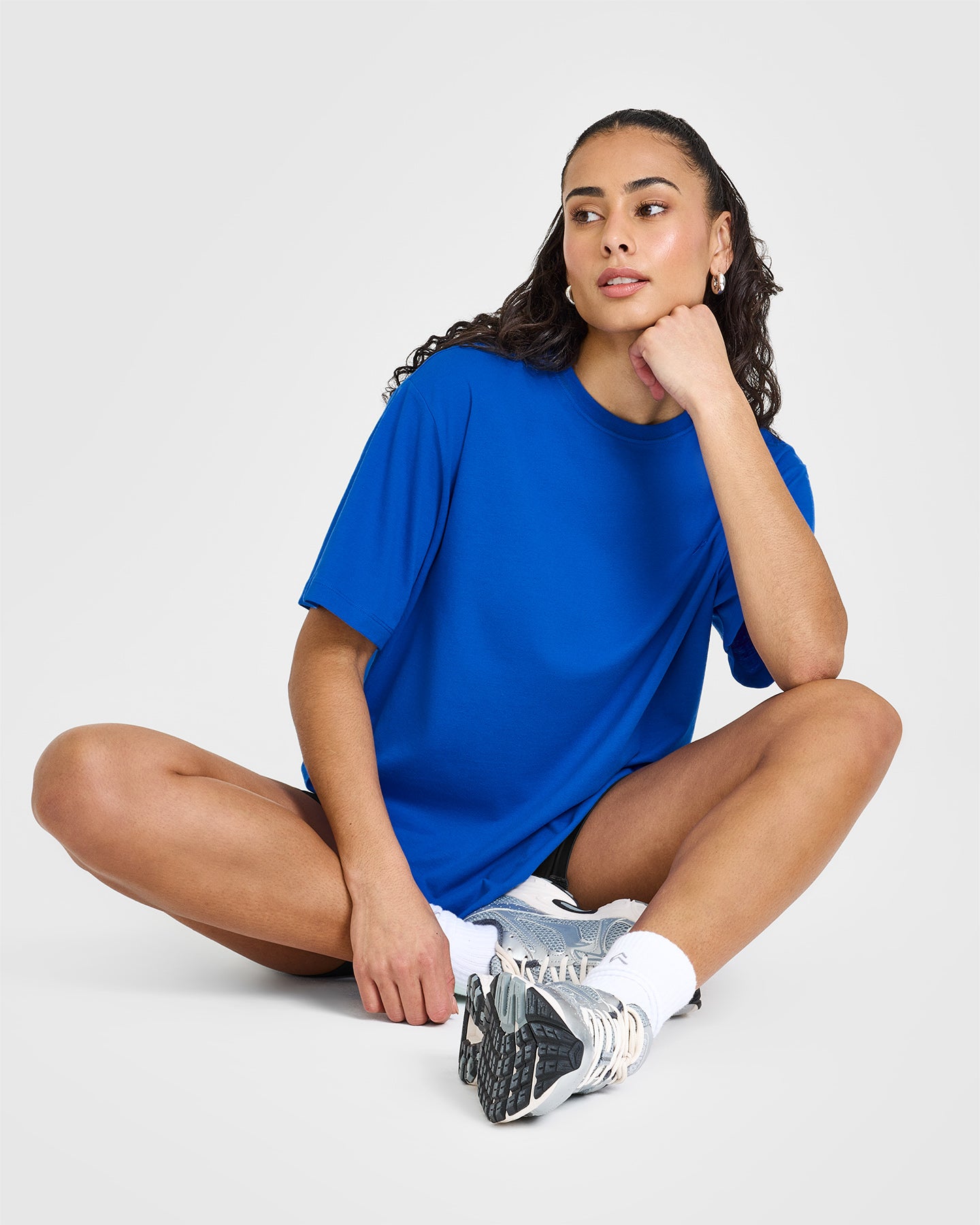 Classic Oversized Lightweight T-Shirt | Cobalt - Image 6
