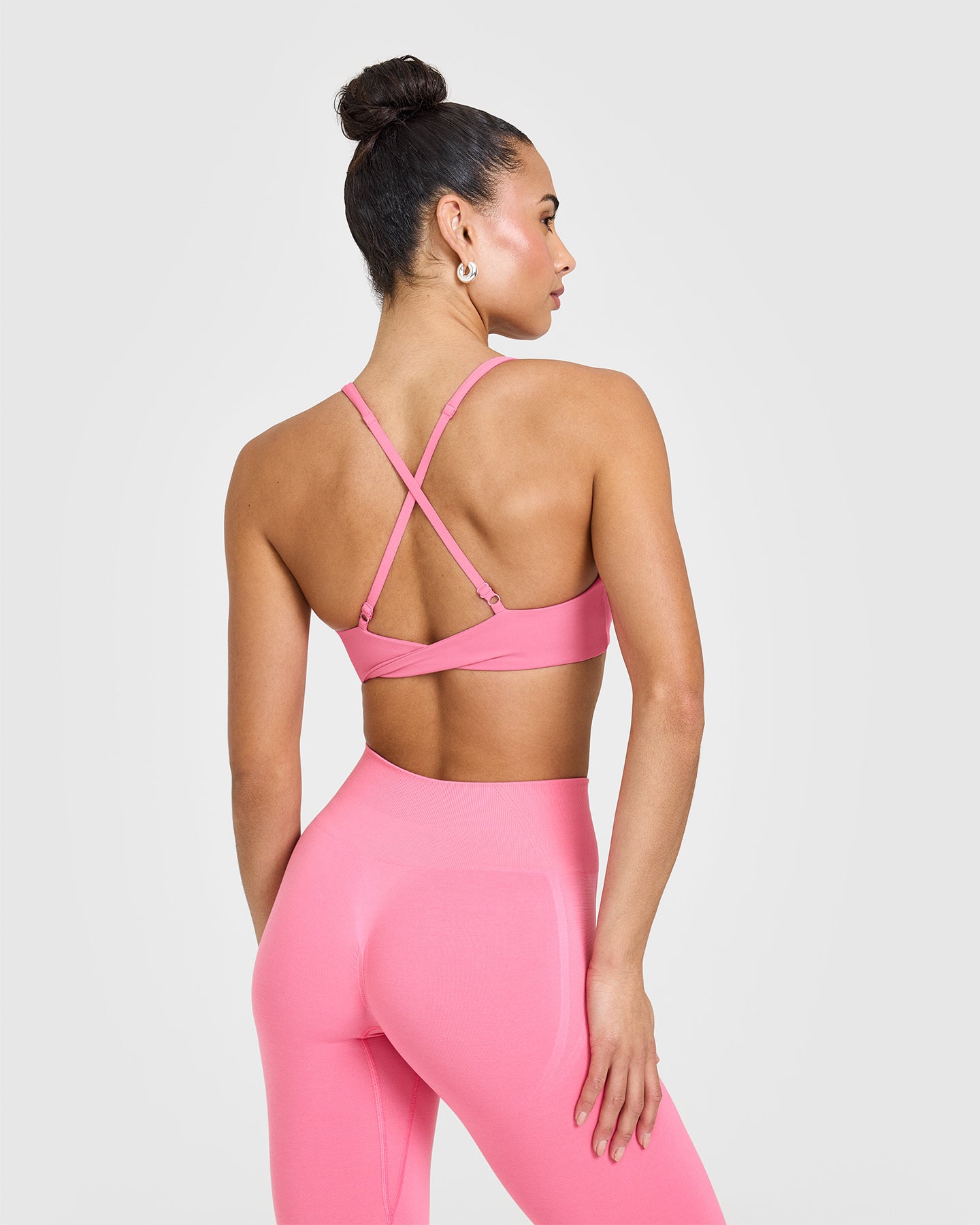 Alternative view of UnifiedMove Micro Bralette | Peony Pink