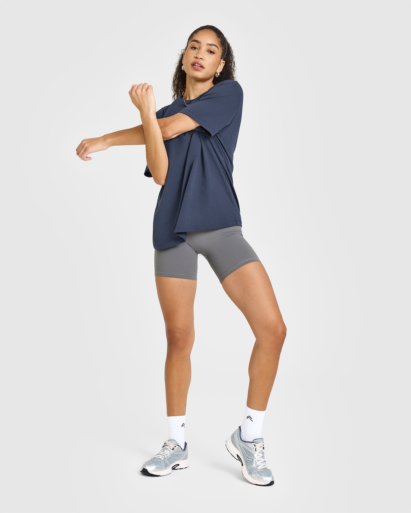 Classic Oversized Lightweight T-Shirt | True Blue - Image 3