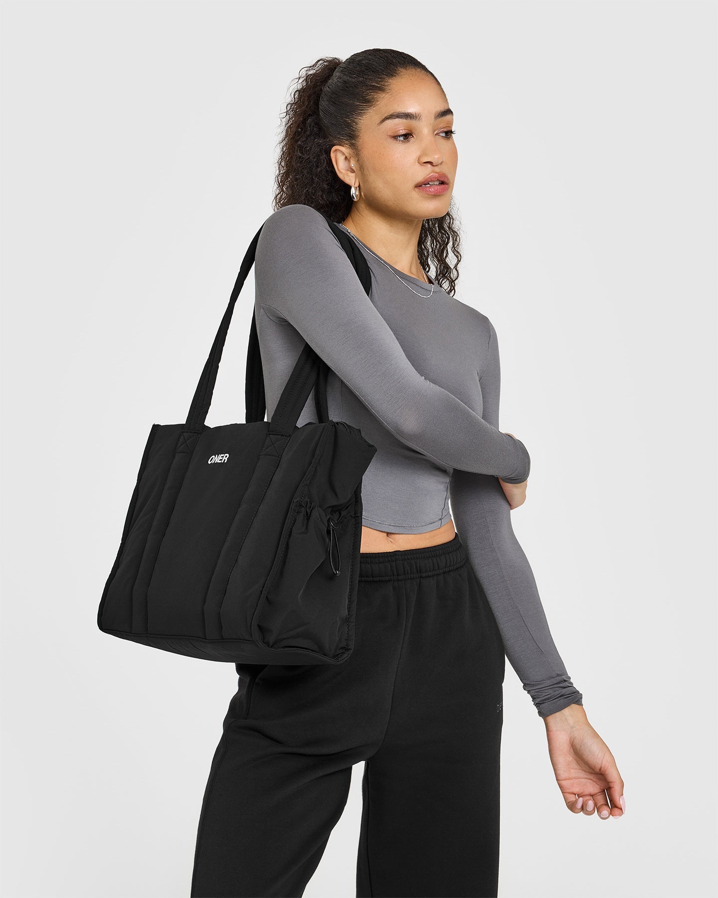 Mellow Soft Mid Long Sleeve Top | Ash Grey - Image 6