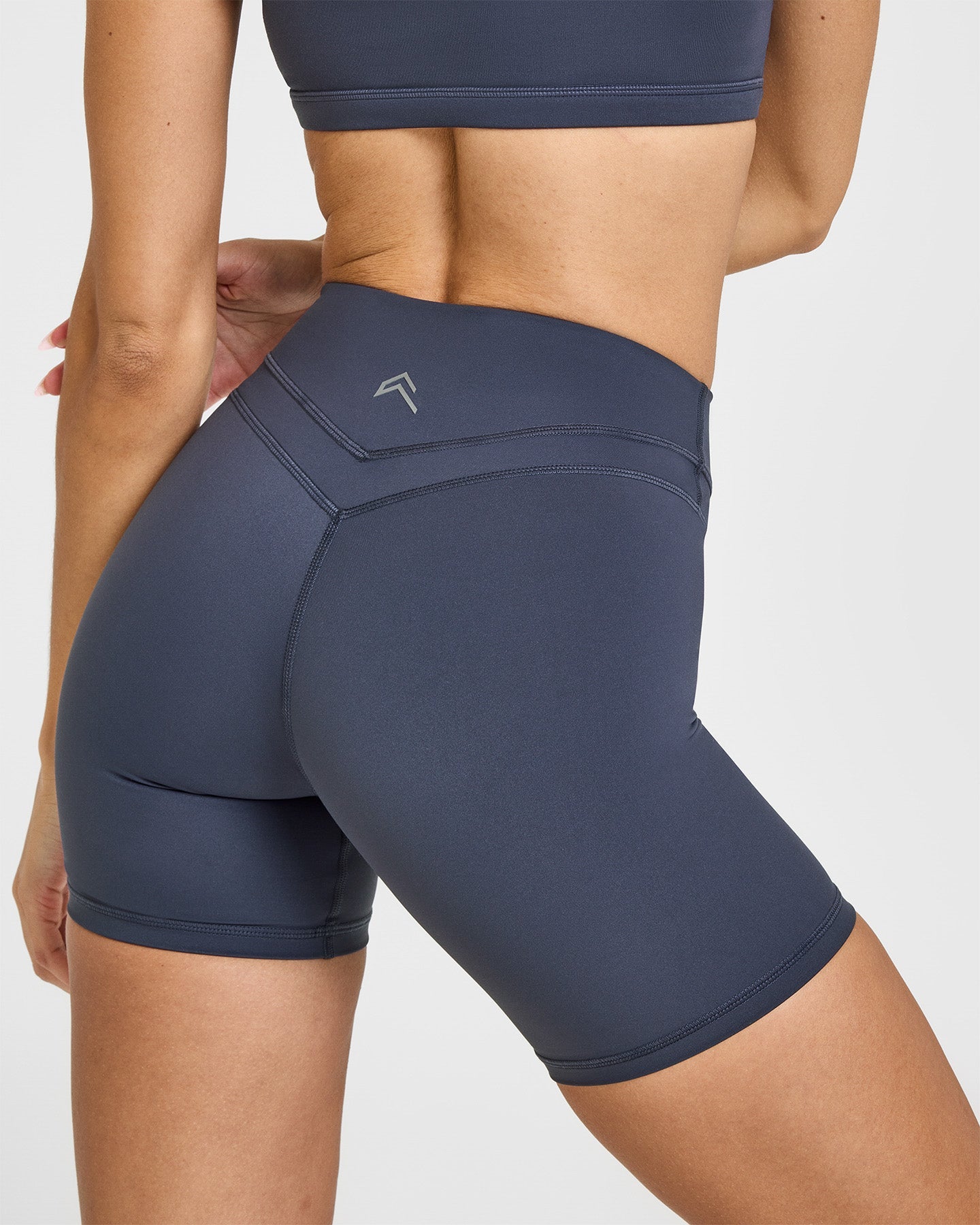 UnifiedMove High Waisted Shorts 6" | True Blue - Image 5