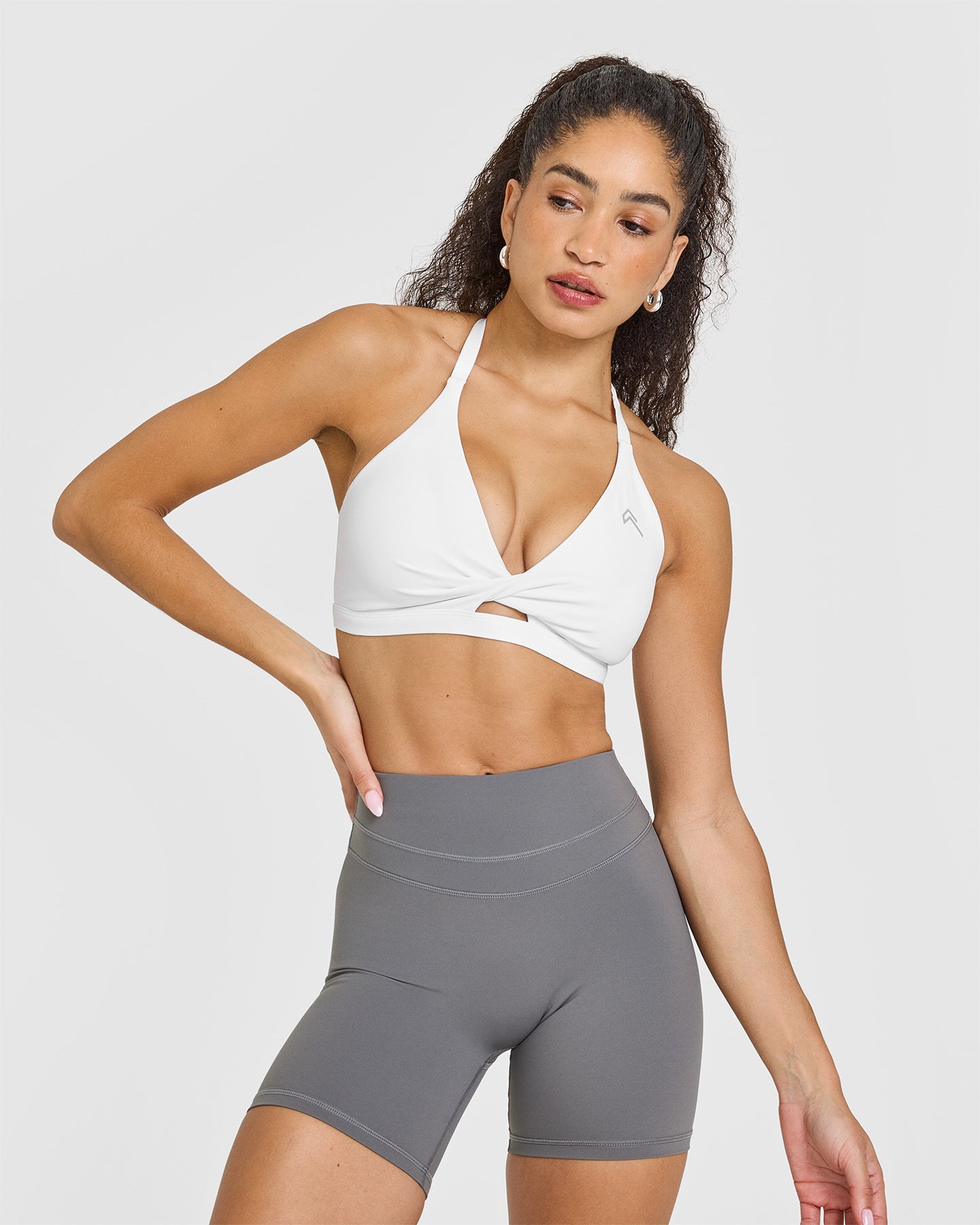 UnifiedMove Twist Sports Bra | White