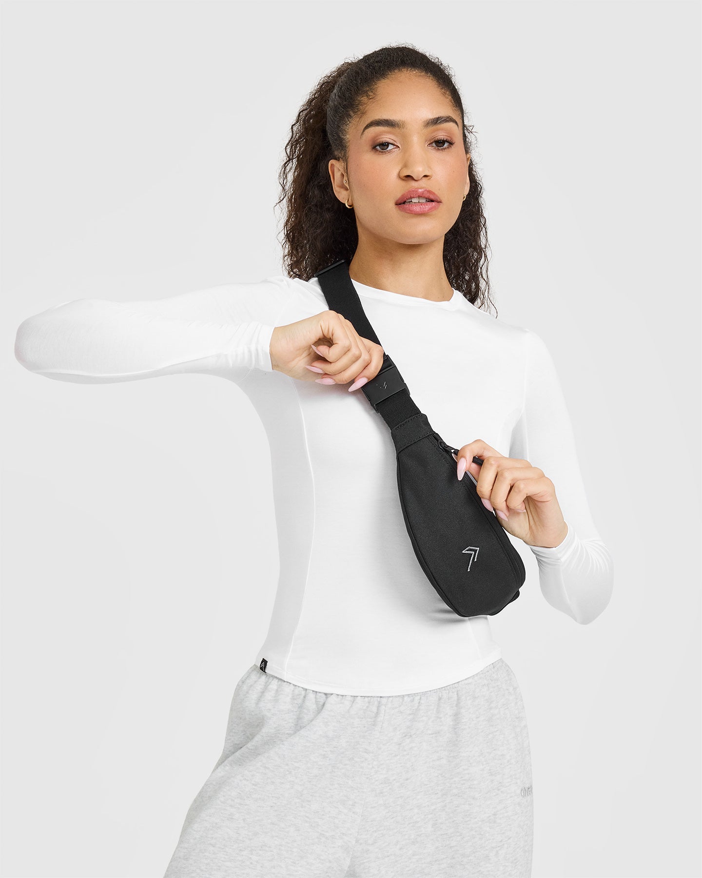 Mellow Soft Long Sleeve Top | White - Image 6