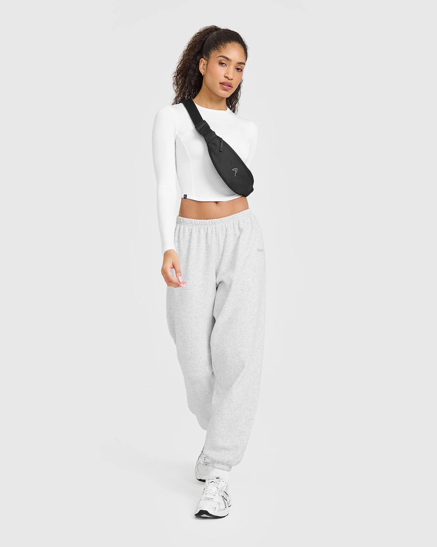 Mellow Soft Mid Long Sleeve Top | White - Image 3
