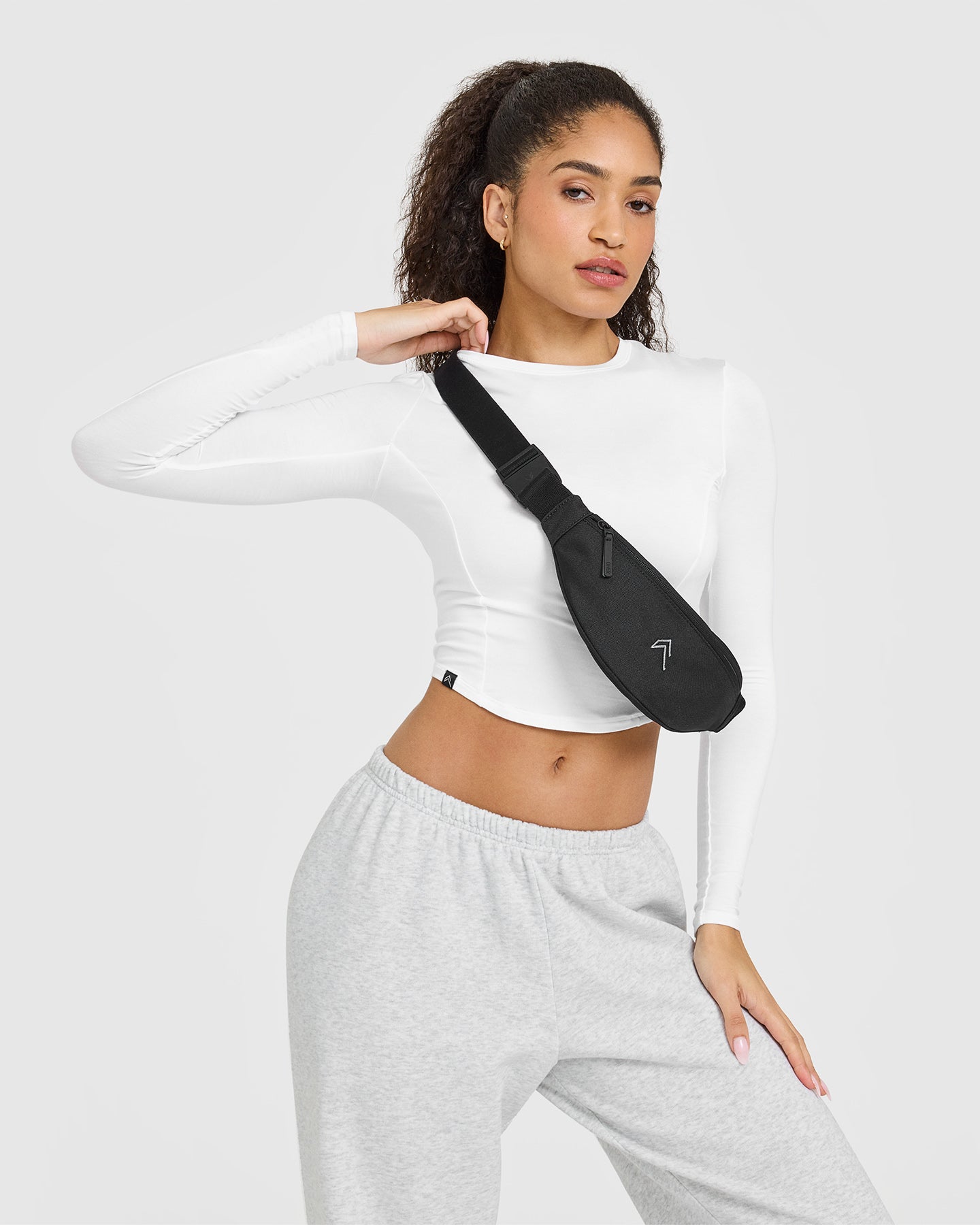 Mellow Soft Mid Long Sleeve Top | White - Image 6