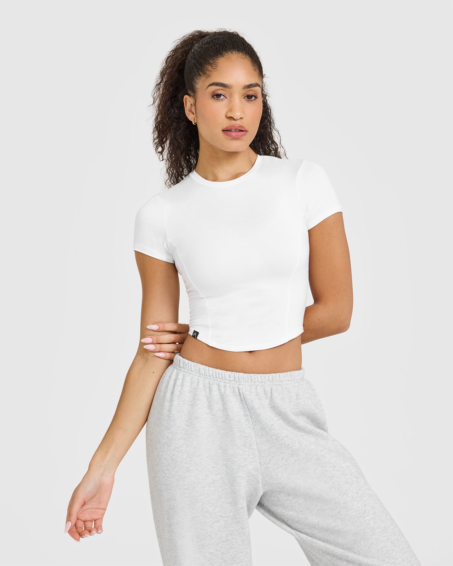 Mellow Soft Mid Short Sleeve T-Shirt | White