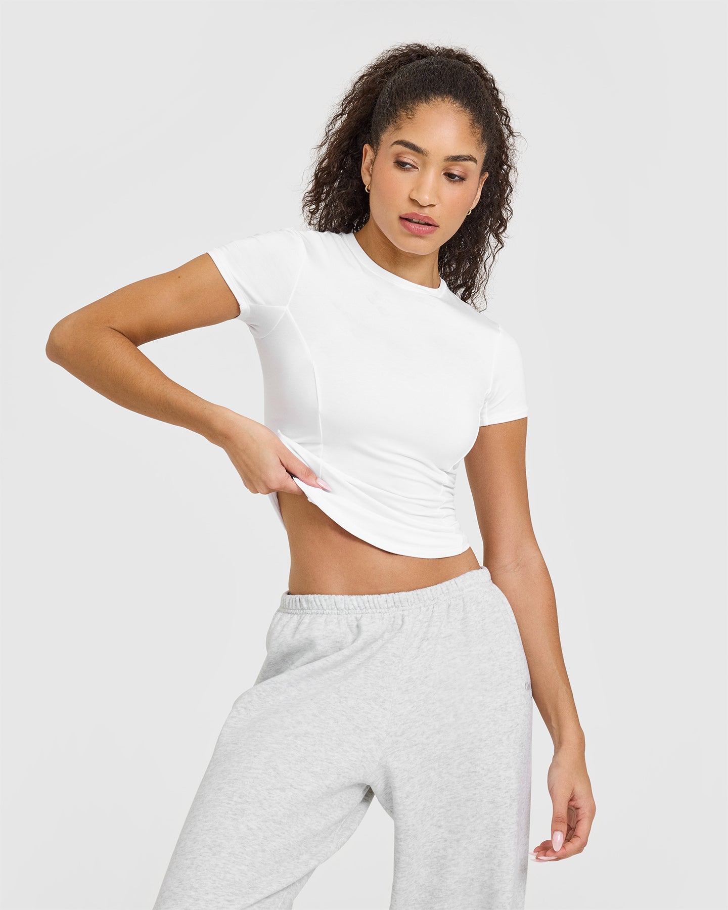 Mellow Soft Short Sleeve T-Shirt | White