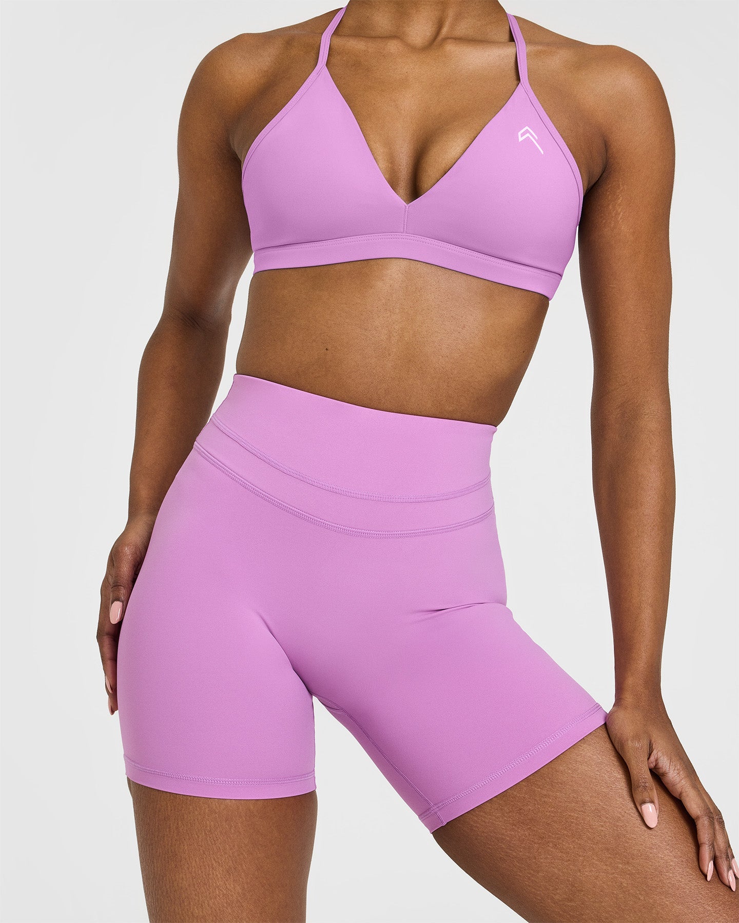UnifiedMove High Waisted Shorts 6" | Orchid Purple - Image 4