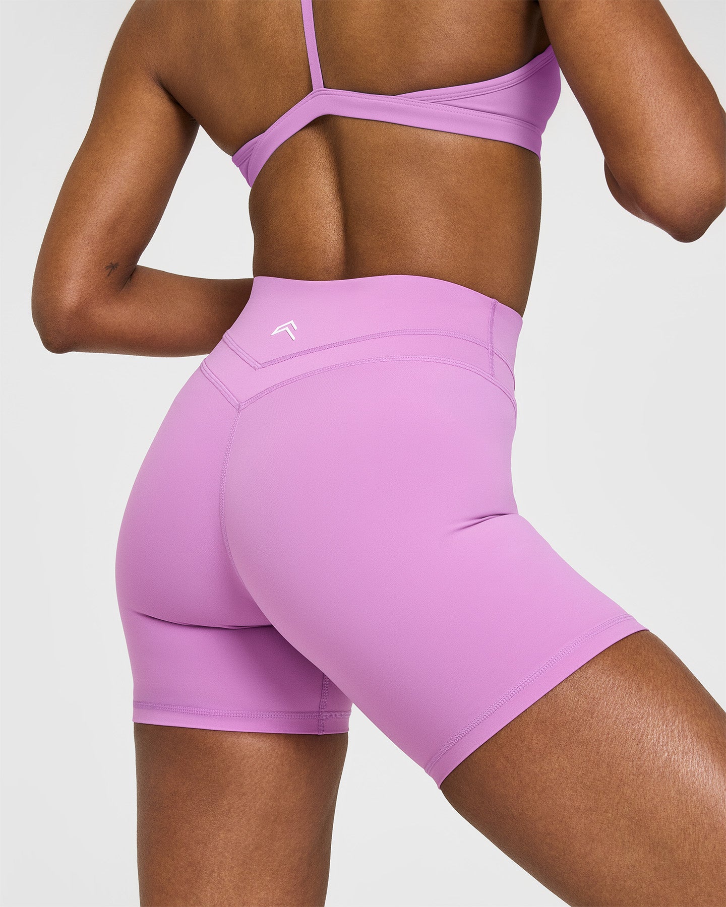 UnifiedMove High Waisted Shorts 6" | Orchid Purple - Image 5