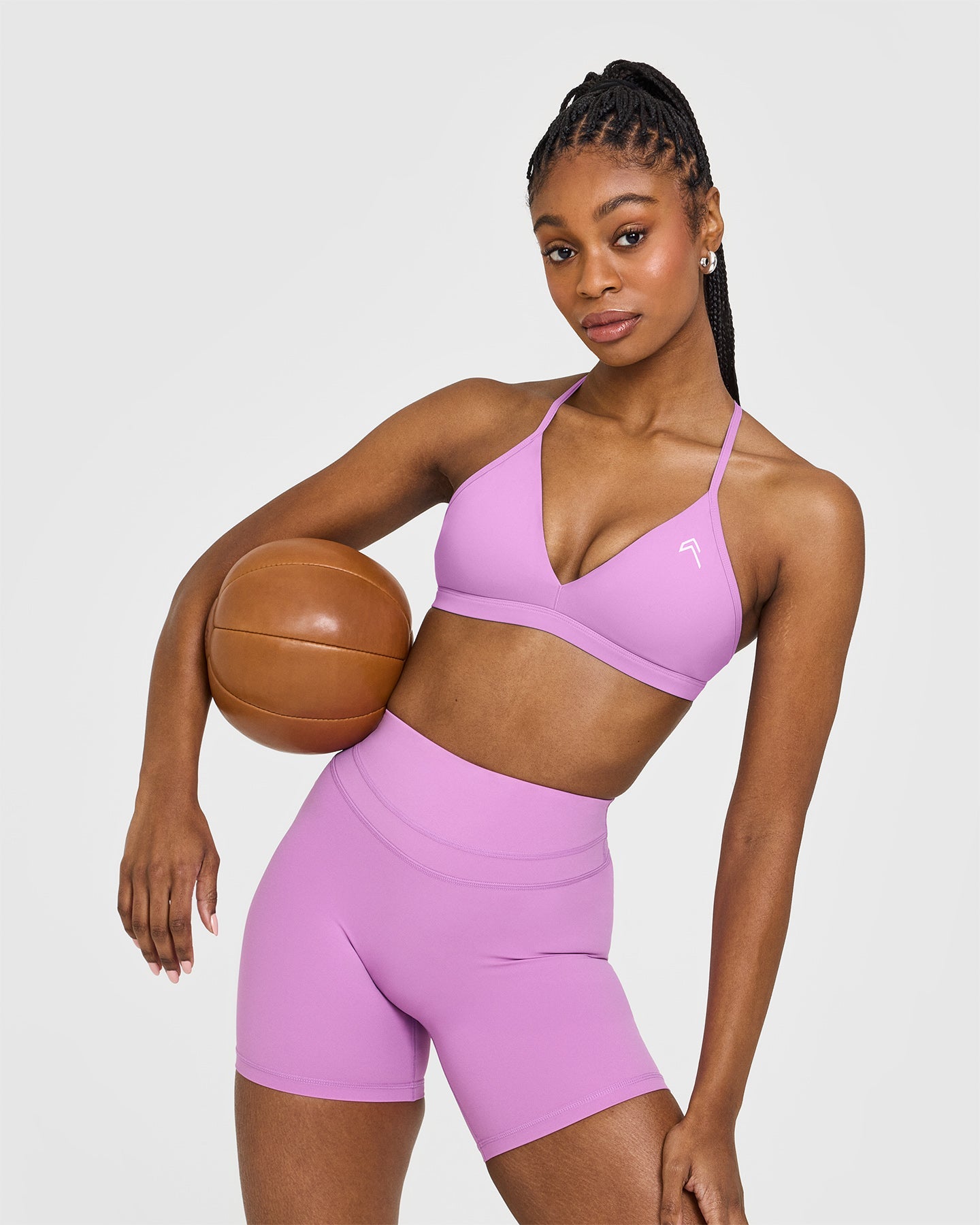 UnifiedMove High Waisted Shorts 6" | Orchid Purple - Image 6