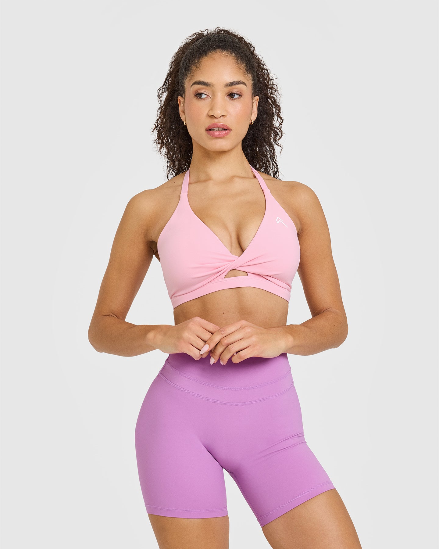 UnifiedMove Twist Sports Bra | Petal Pink