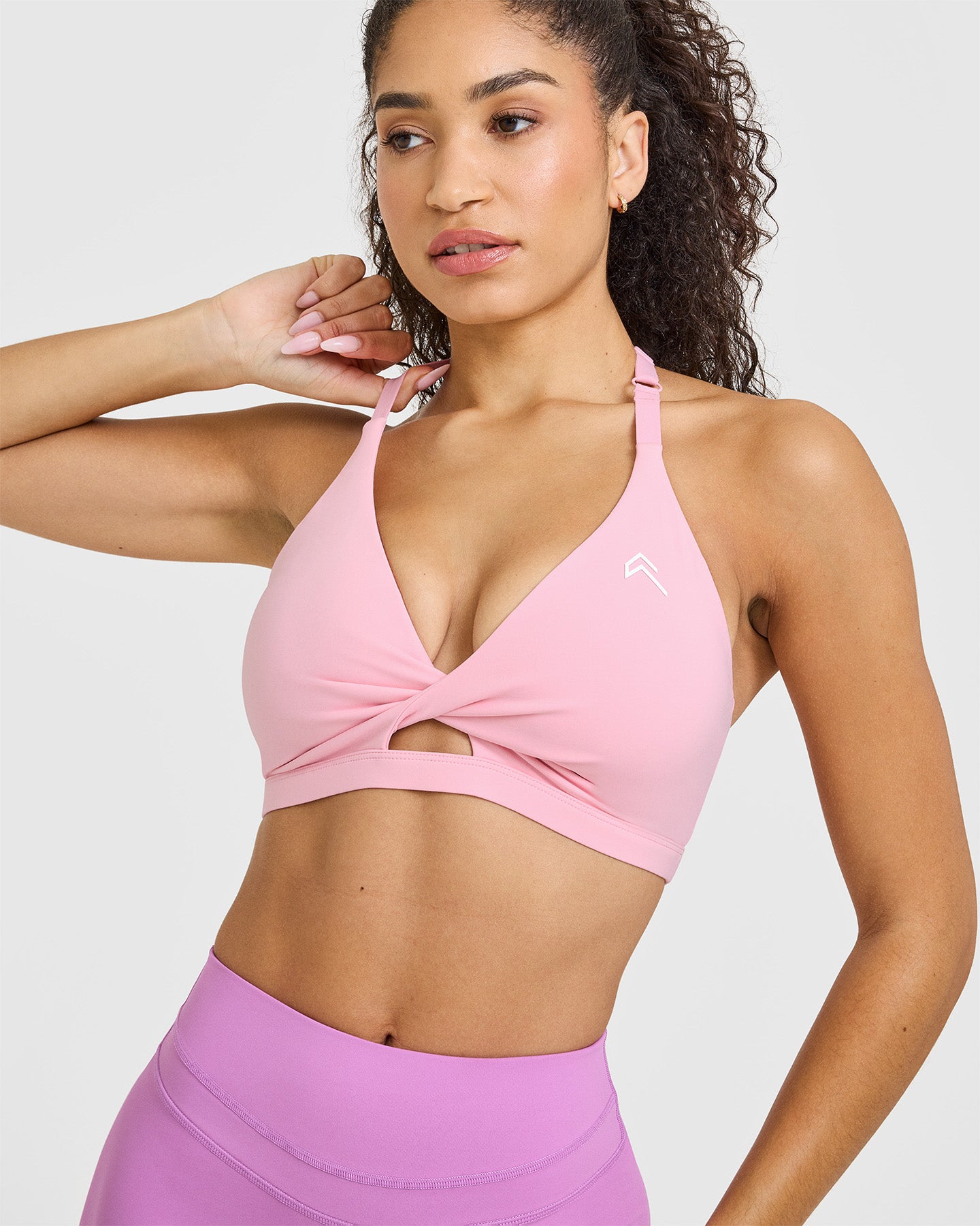 UnifiedMove Twist Sports Bra | Petal Pink - Image 4