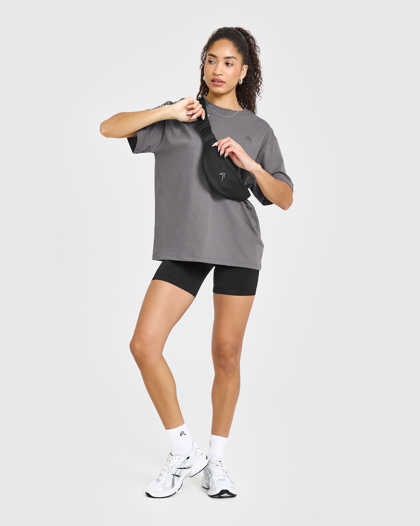 Classic Oversized Lightweight T-Shirt | Ash Grey - Image 3