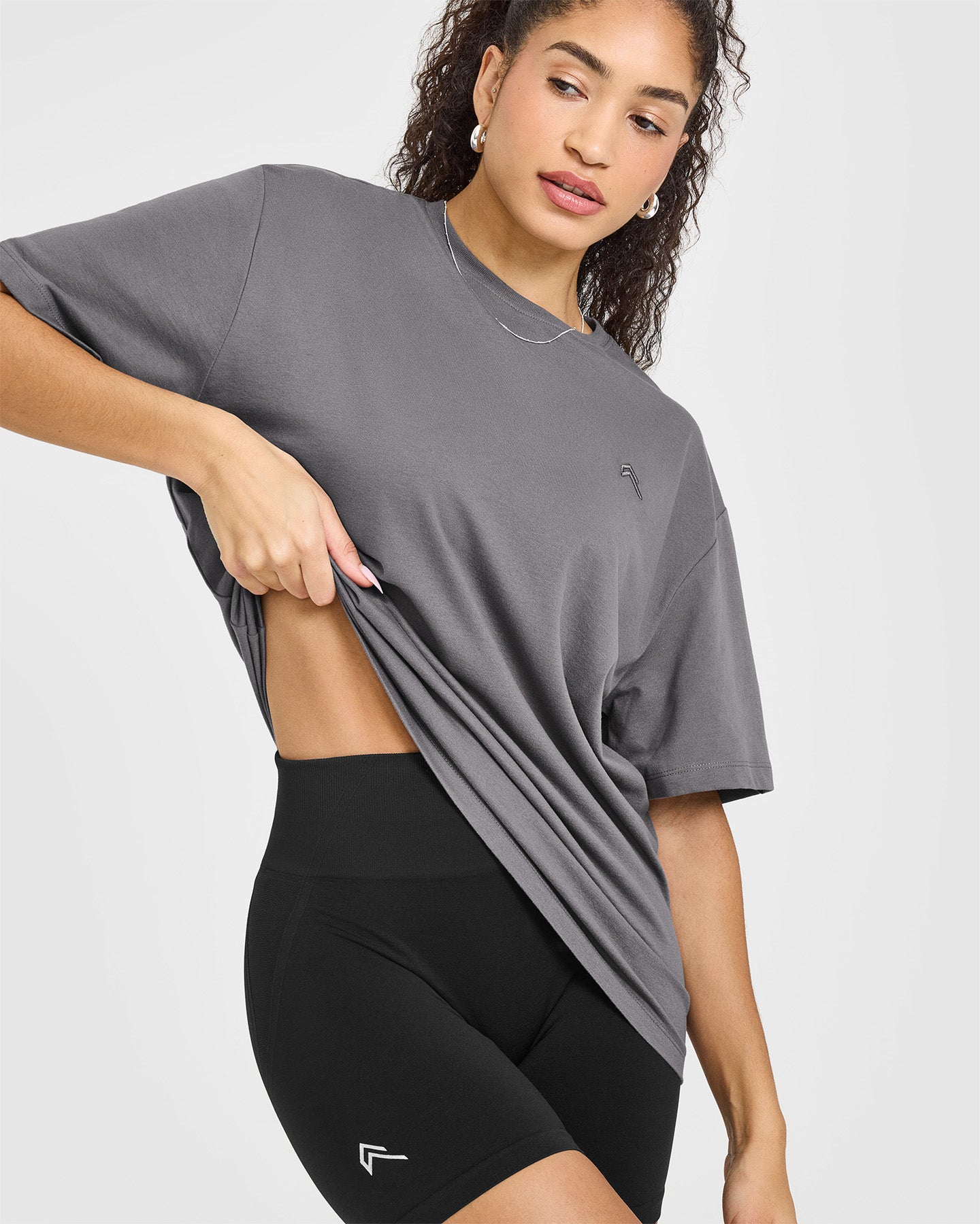 Classic Oversized Lightweight T-Shirt | Ash Grey - Image 4