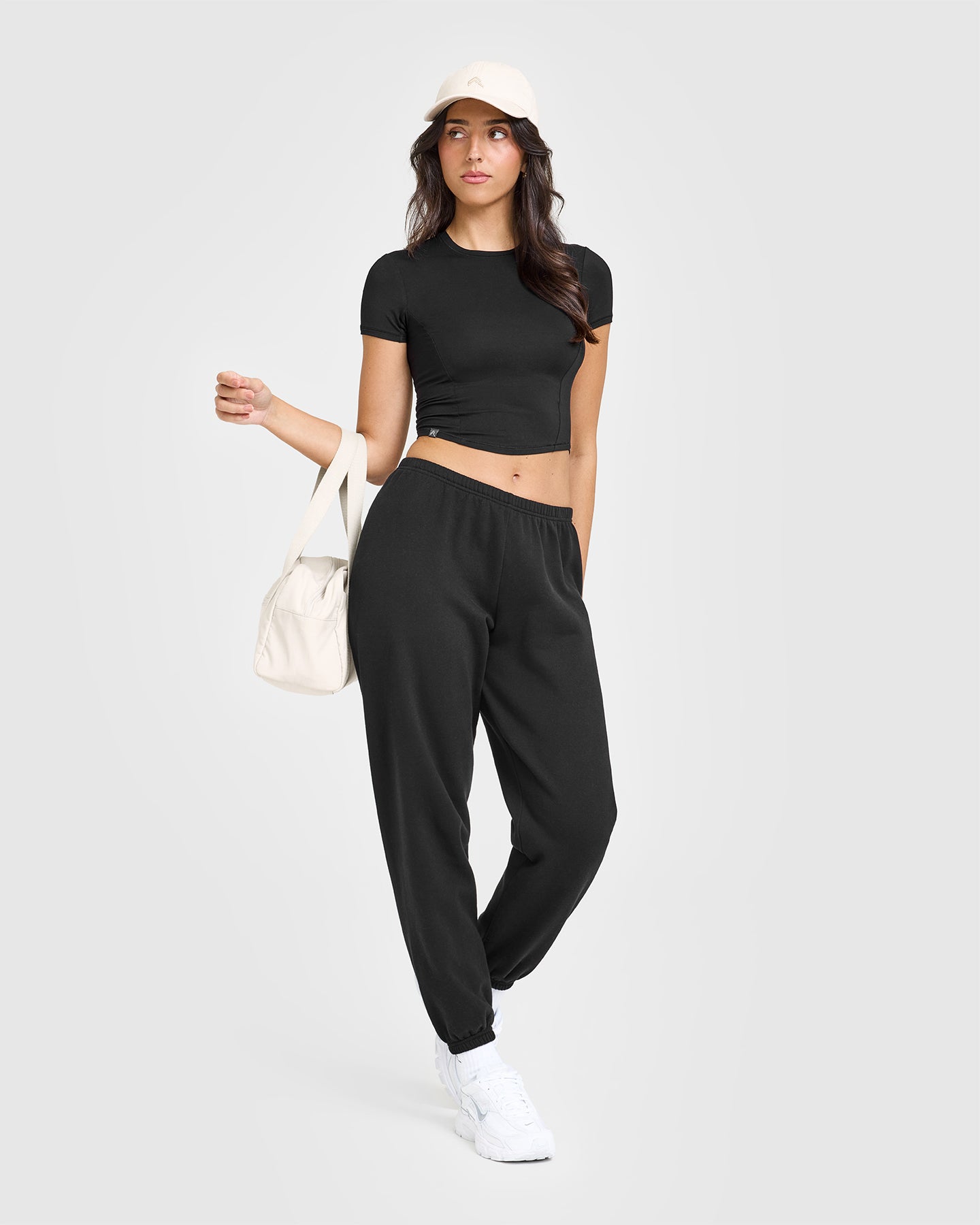 Alternative view of Mellow Soft Mid Short Sleeve T-Shirt | Soft Black