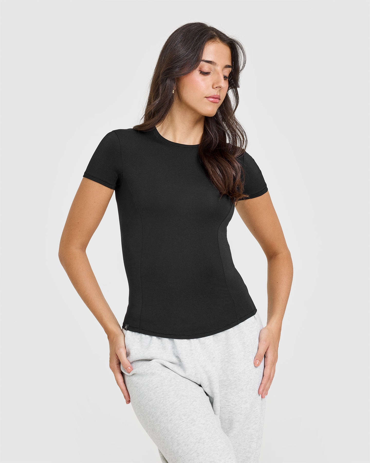 Mellow Soft Short Sleeve T-Shirt | Soft Black