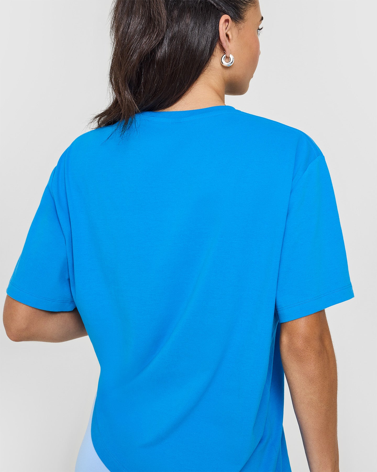 Classic Oversized Lightweight T-Shirt | Tropical Blue - Image 6
