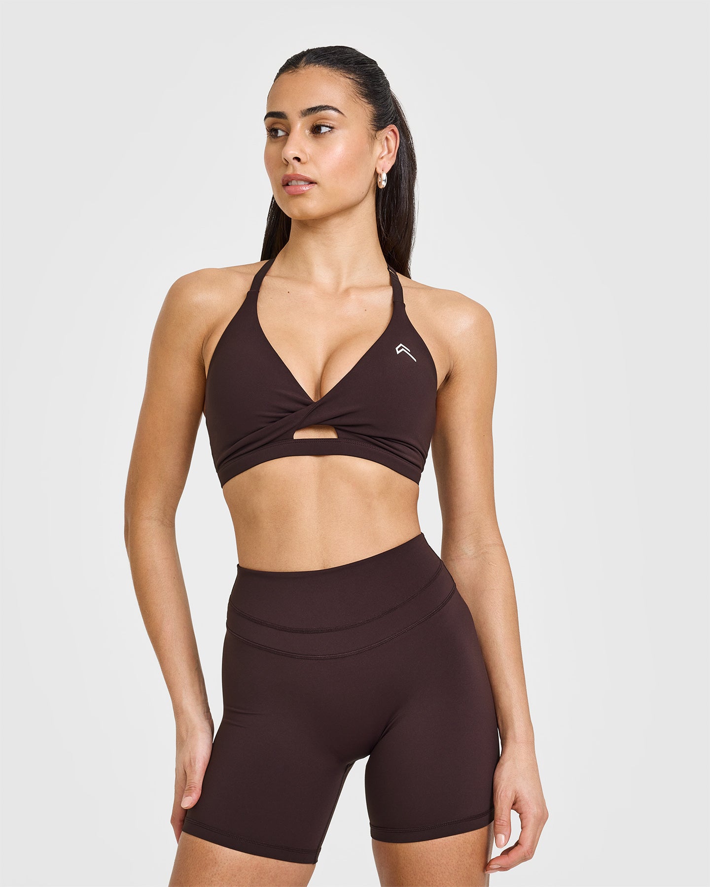 UnifiedMove Twist Sports Bra | Plum Brown