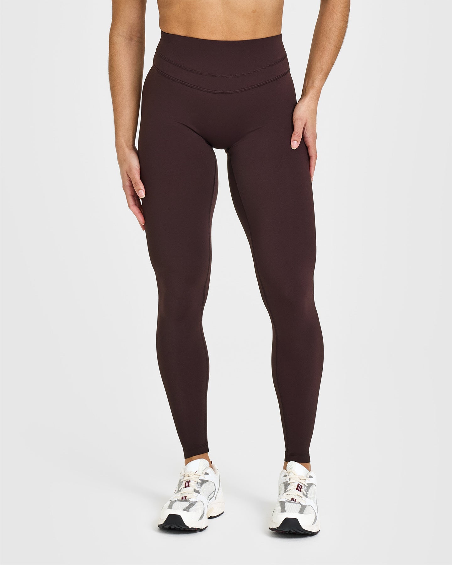 UnifiedMove High Waisted Leggings | Plum Brown