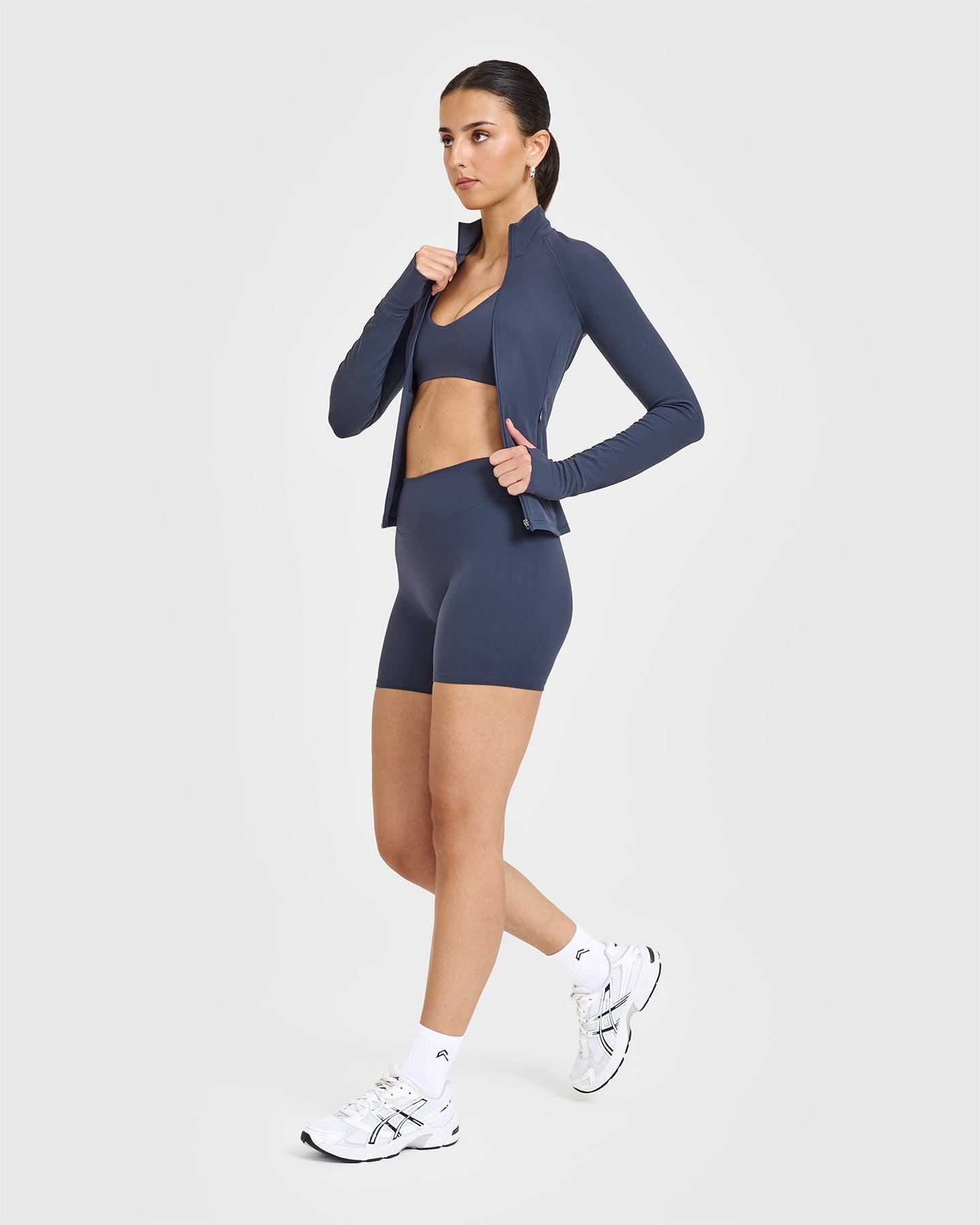 SoftMotion Shorts 6" with White Logo | True Blue - Image 3