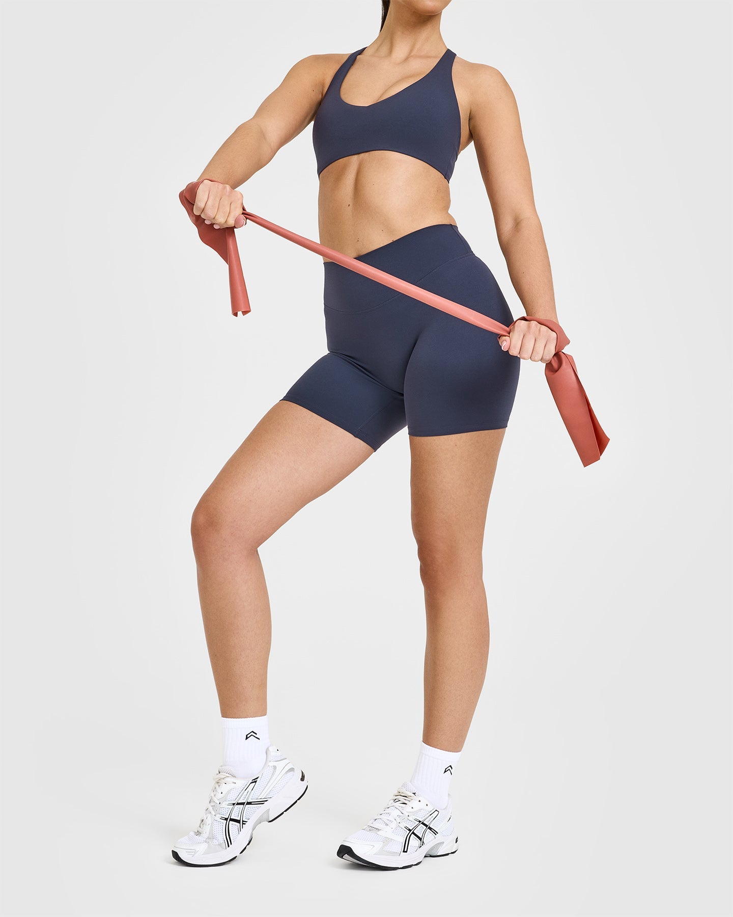 SoftMotion Shorts 6" with White Logo | True Blue - Image 6