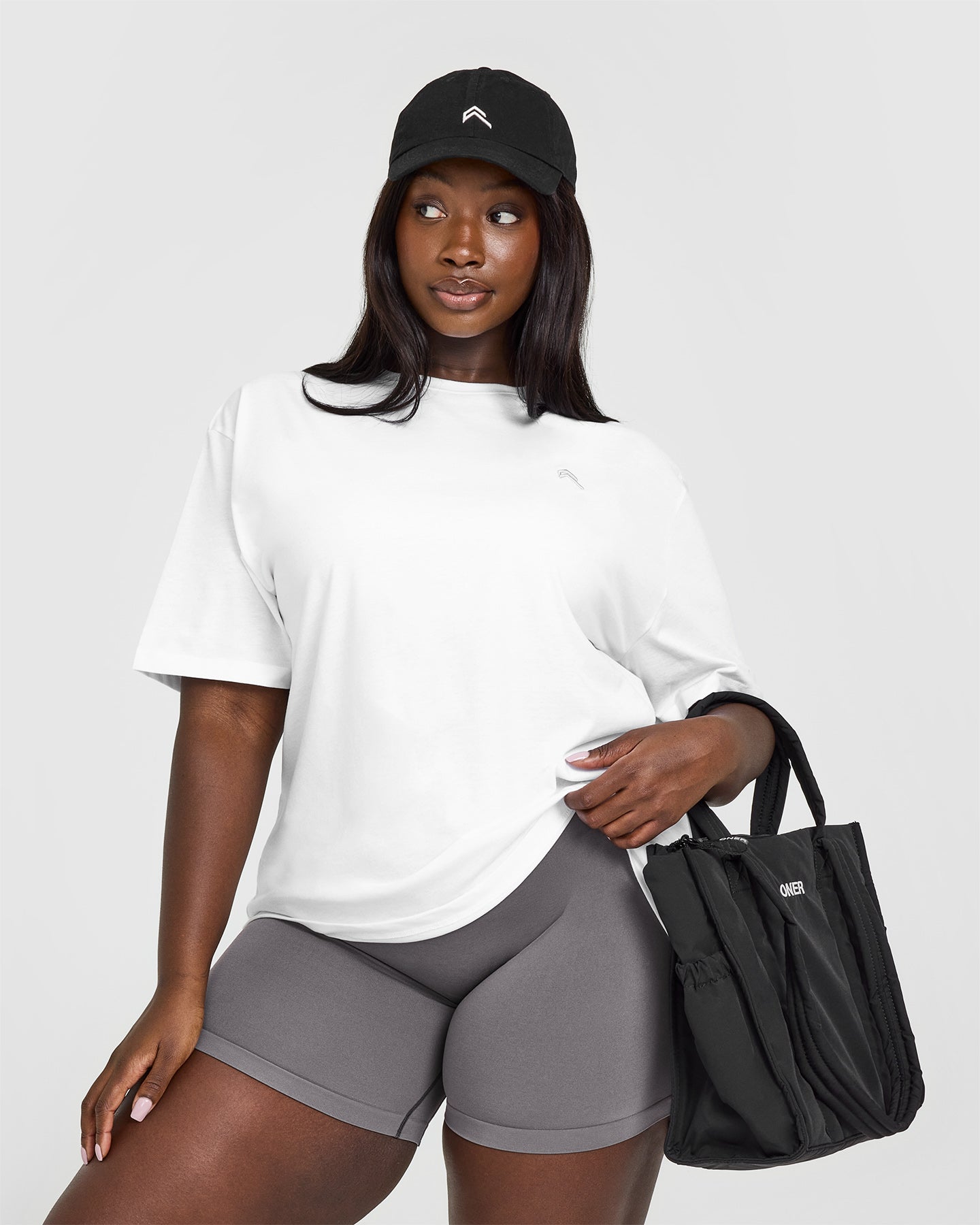 Classic Oversized Lightweight T-Shirt | White - Image 5
