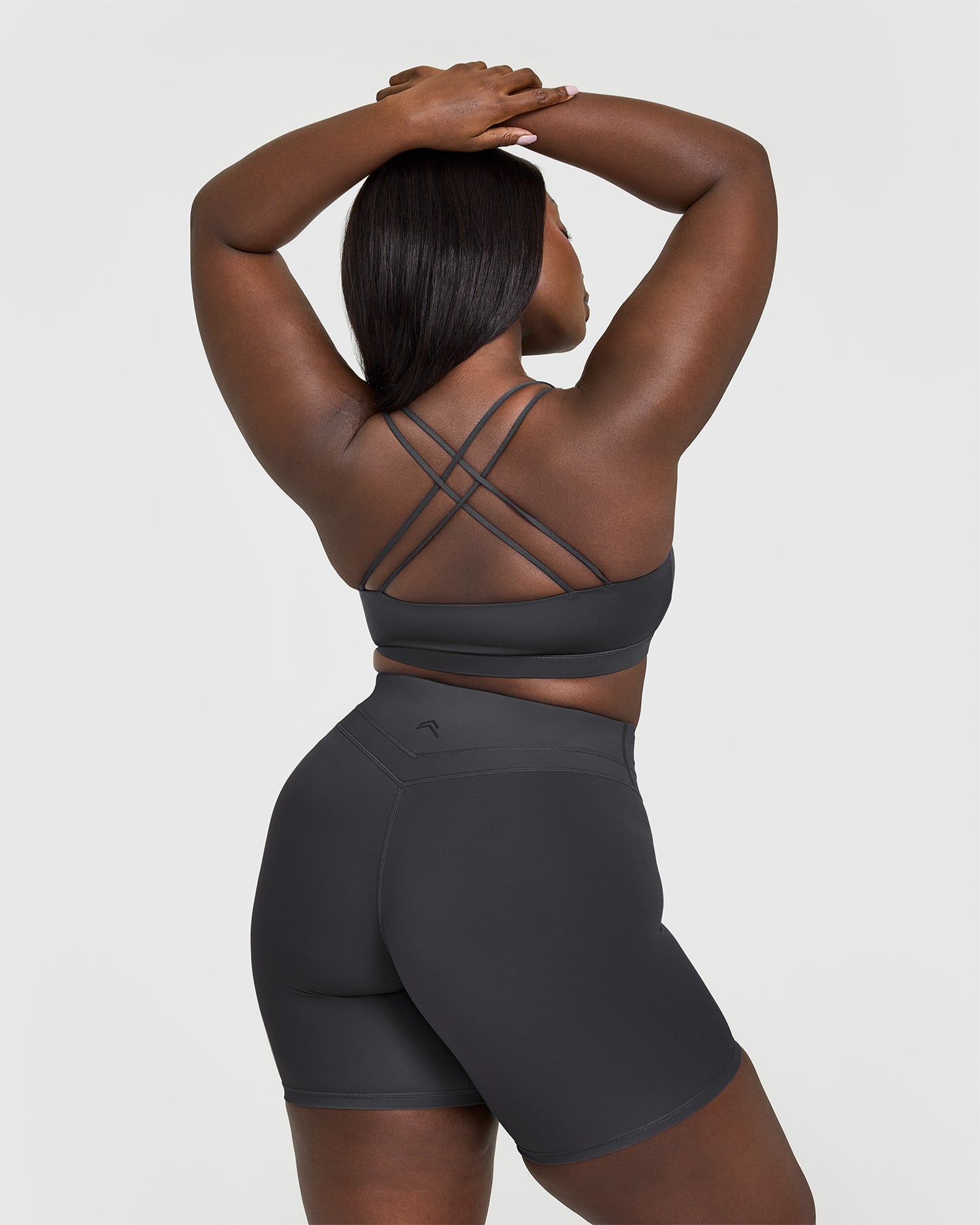 Alternative view of Everyday Cross Over Bralette | Coal