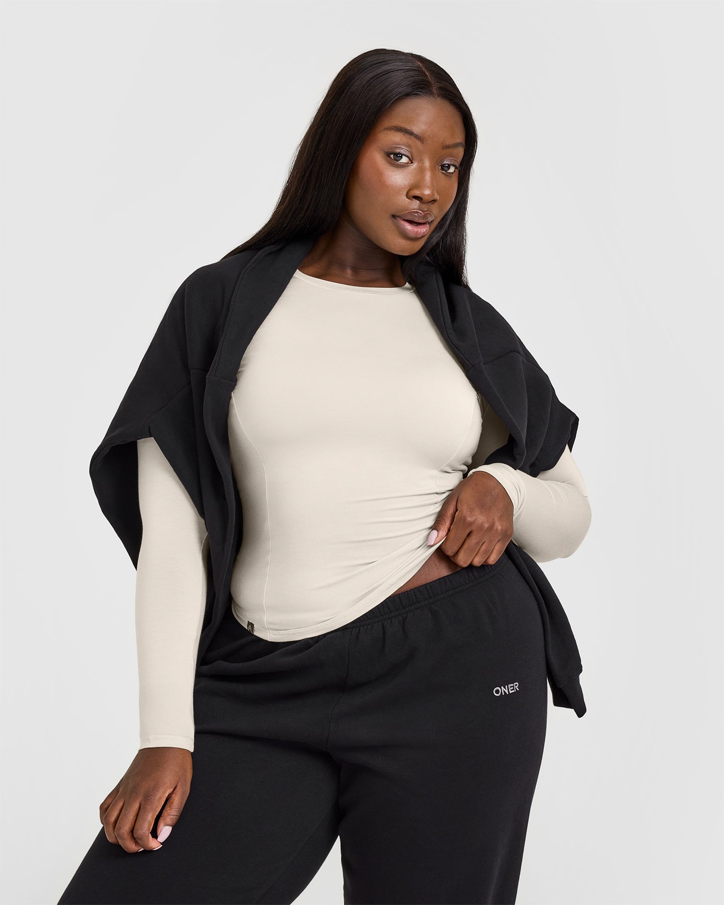 Mellow Soft Long Sleeve Top | Sand - Image 6
