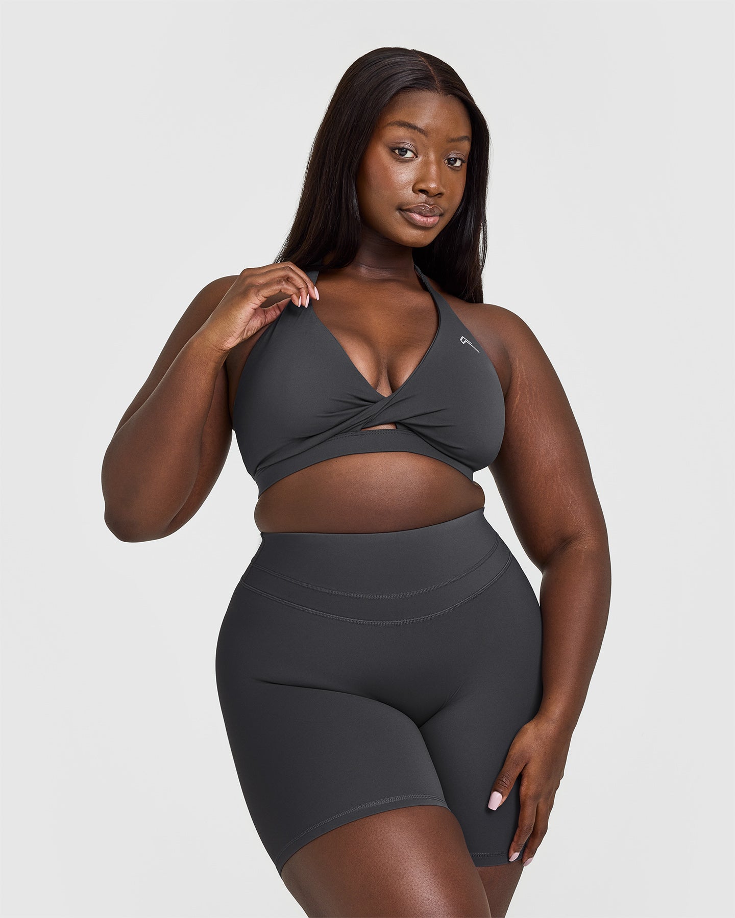 UnifiedMove Twist Sports Bra | Coal