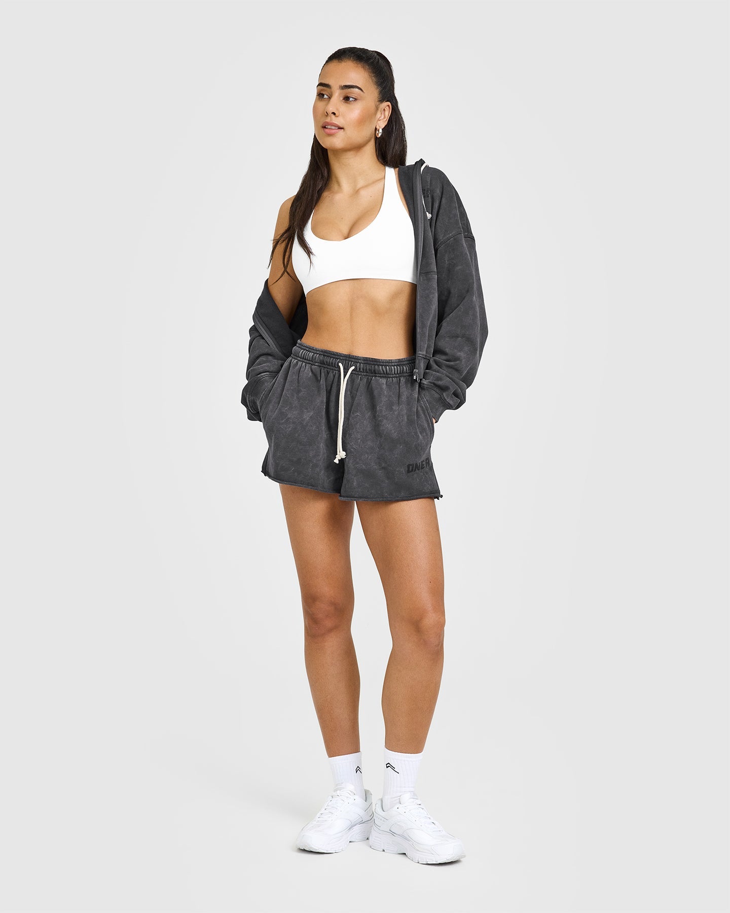 Raw Lounge Oversized Shorts | Coal - Image 3