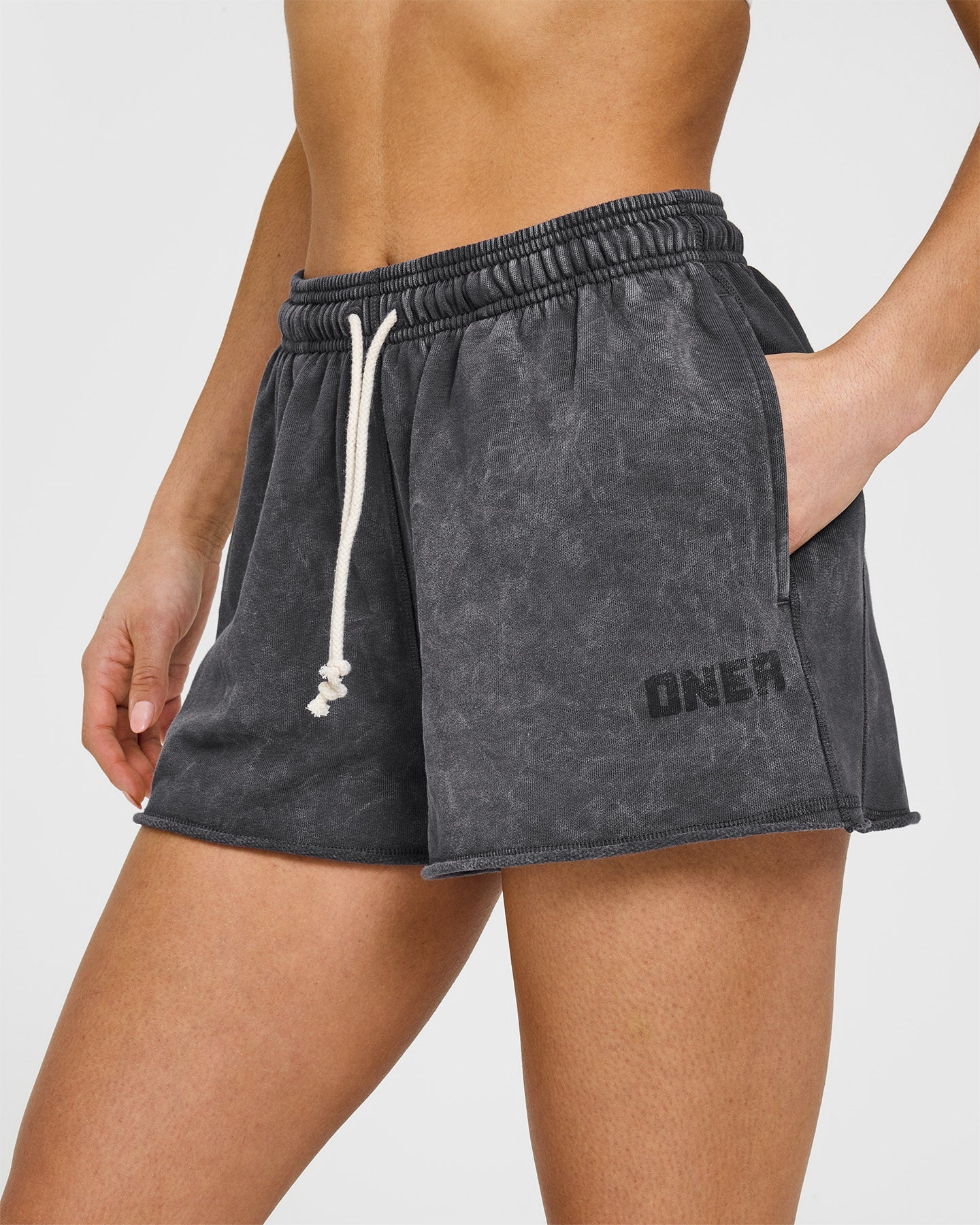 Raw Lounge Oversized Shorts | Coal - Image 4