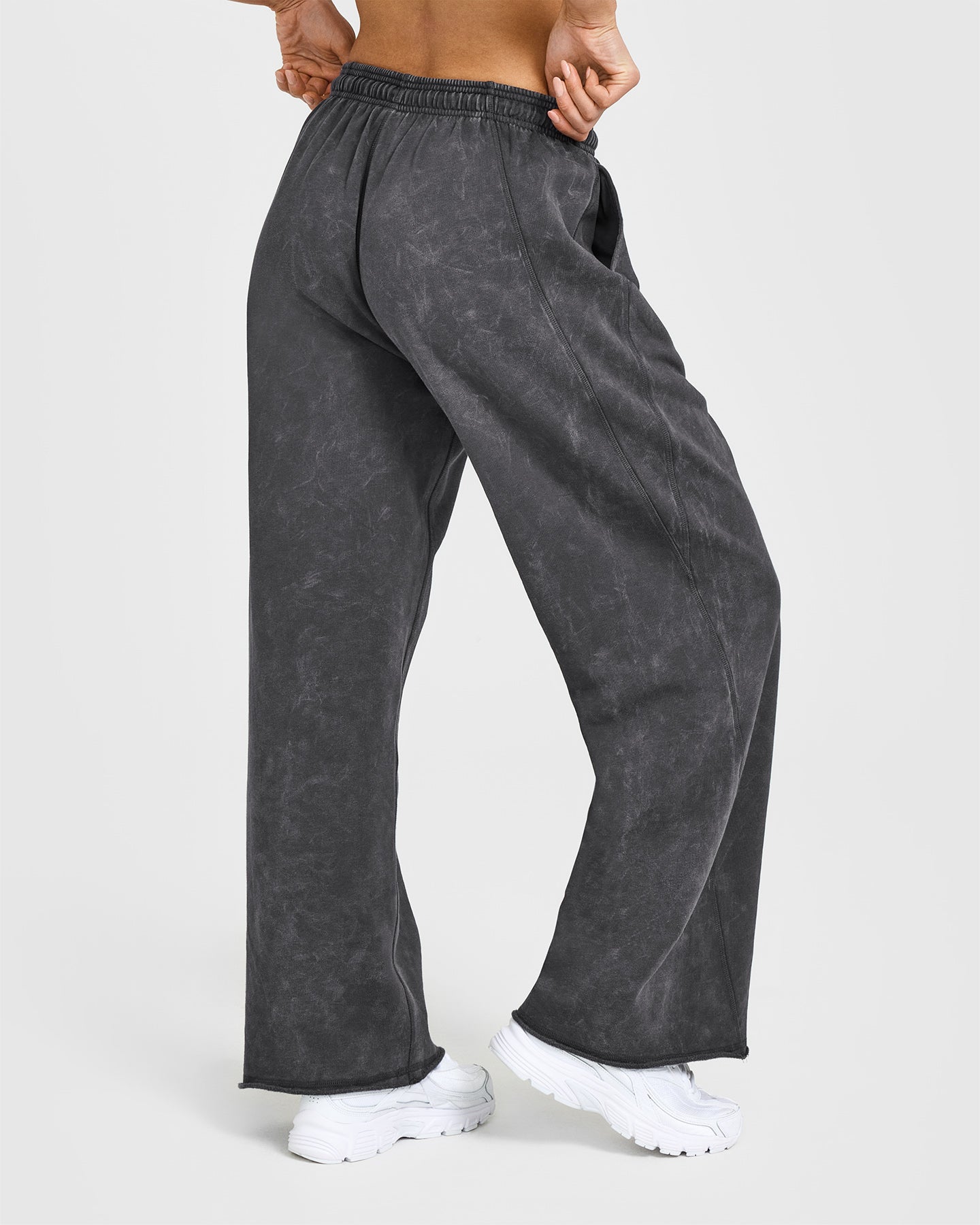 Alternative view of Raw Lounge Wide Leg Joggers | Coal