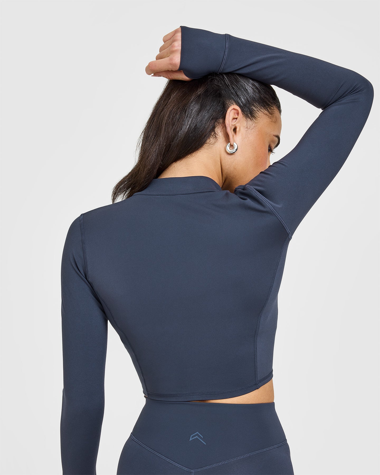 Timeless Crop Jacket | True Blue - Image 6