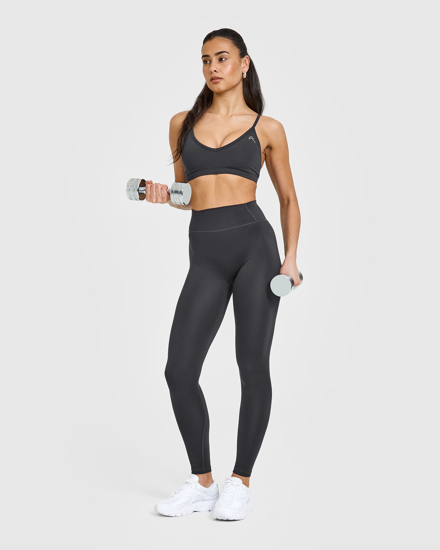 Timeless High Waisted Leggings | Coal - Image 3