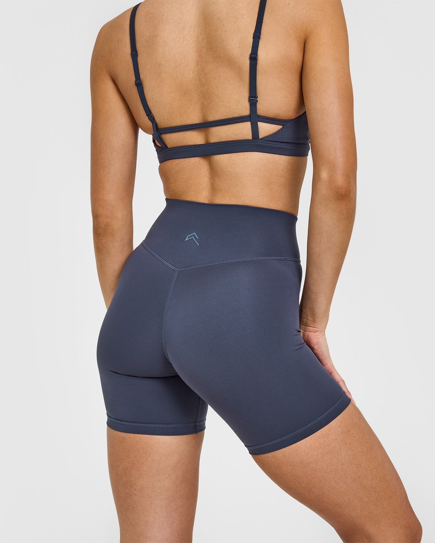 Timeless High Waisted Shorts 6" | True Blue - Image 4