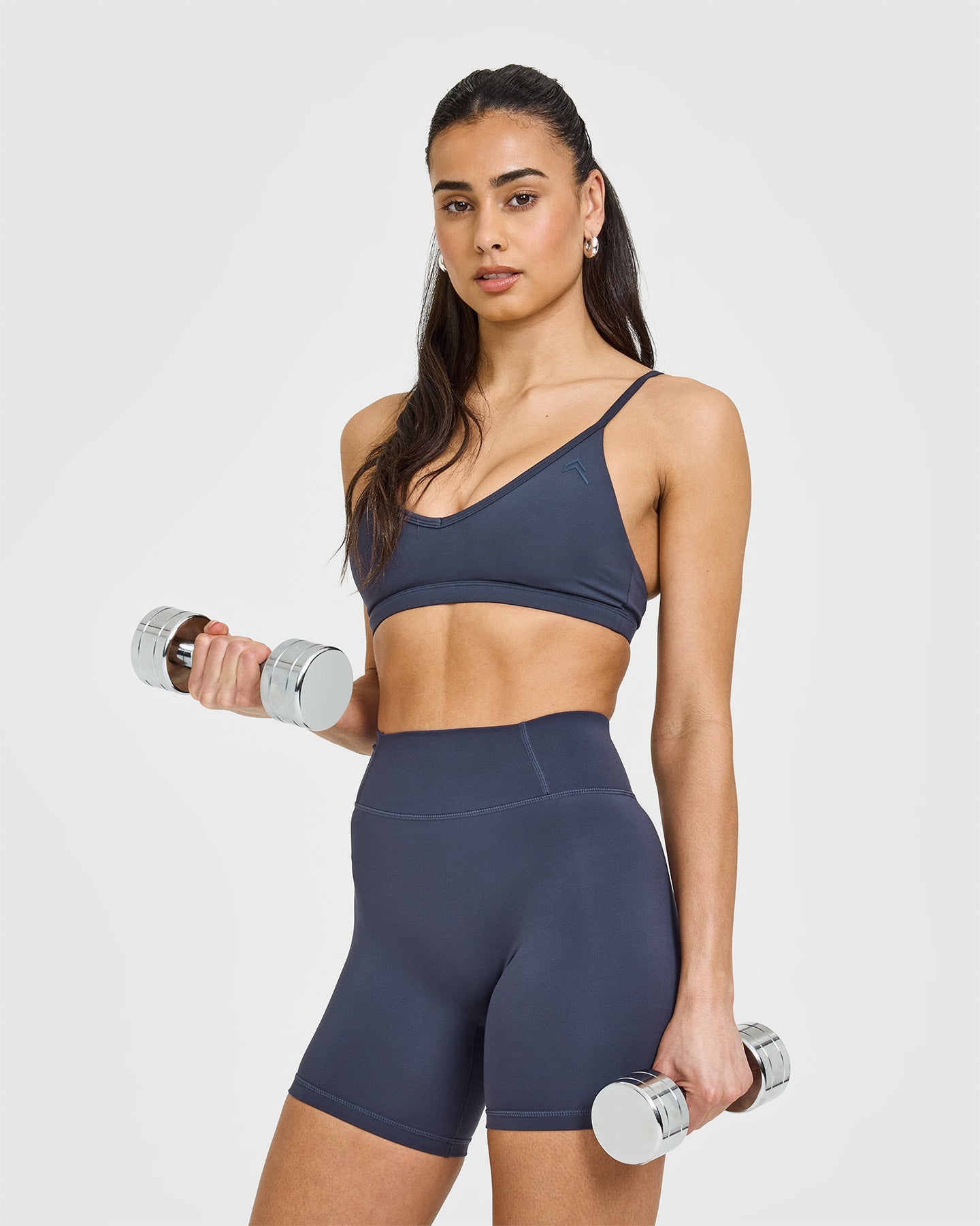 Timeless High Waisted Shorts 6" | True Blue - Image 6