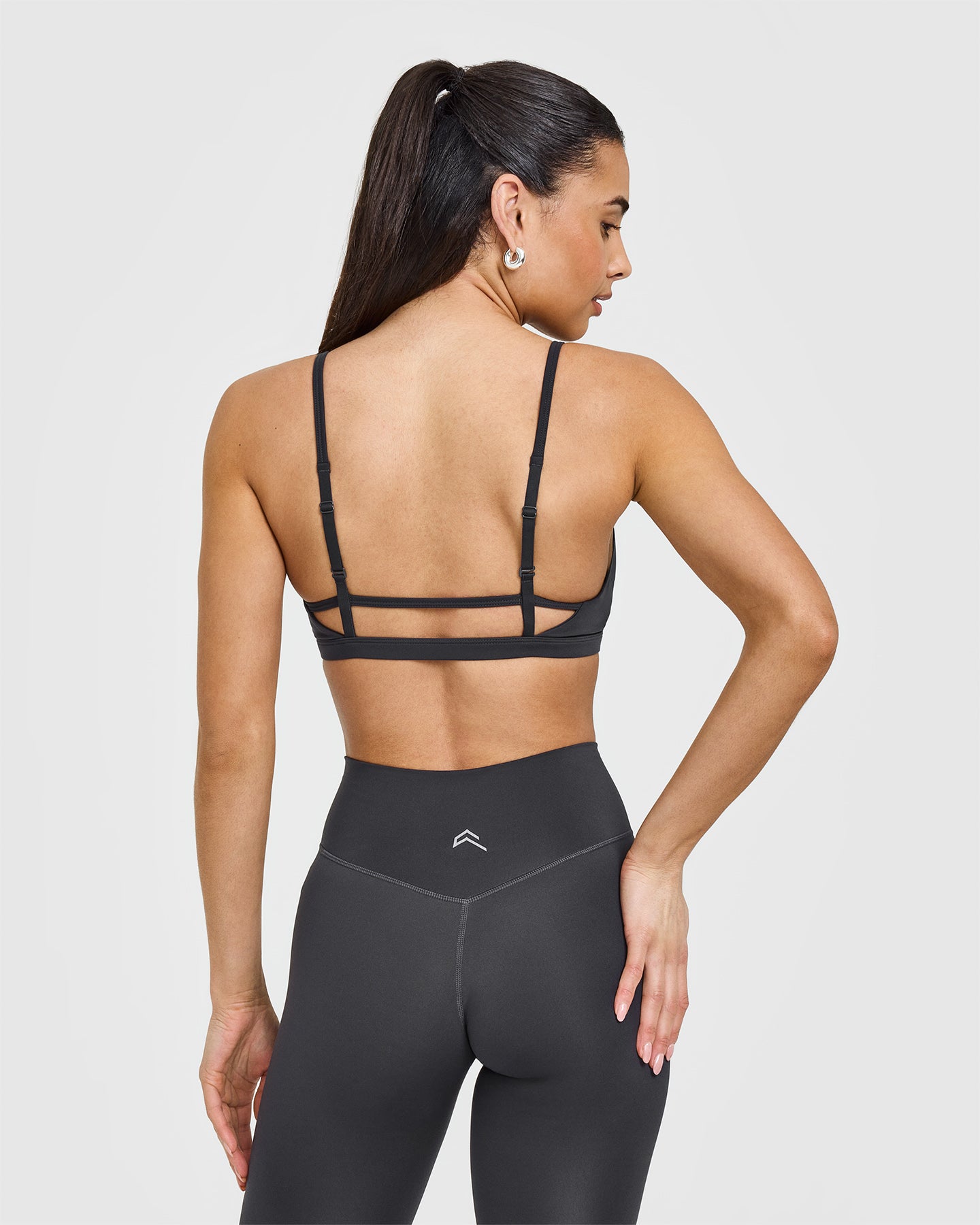 Alternative view of Timeless Strappy Bralette | Coal