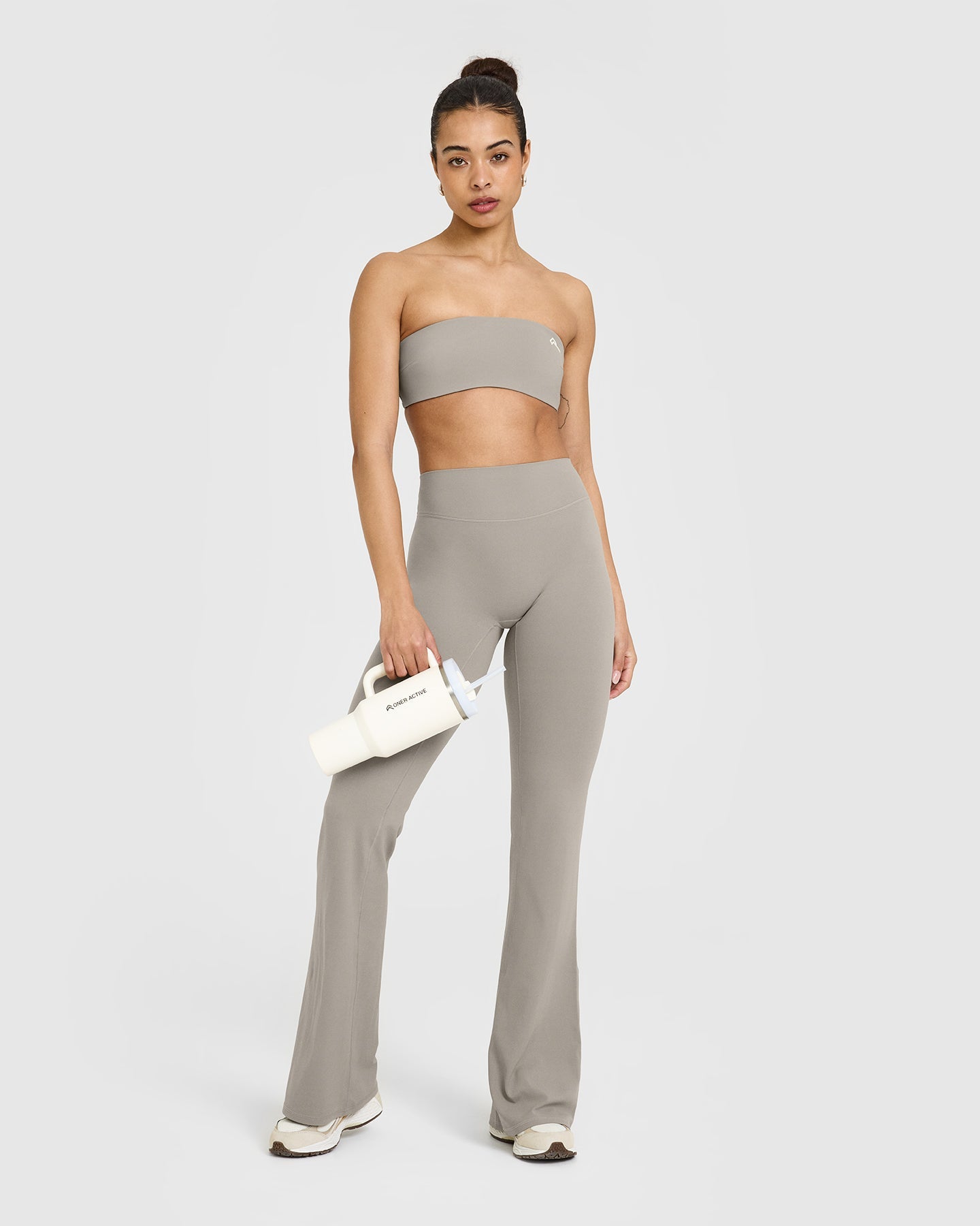Alternative view of UnifiedMove Micro Bandeau Bralette | Warm Sand