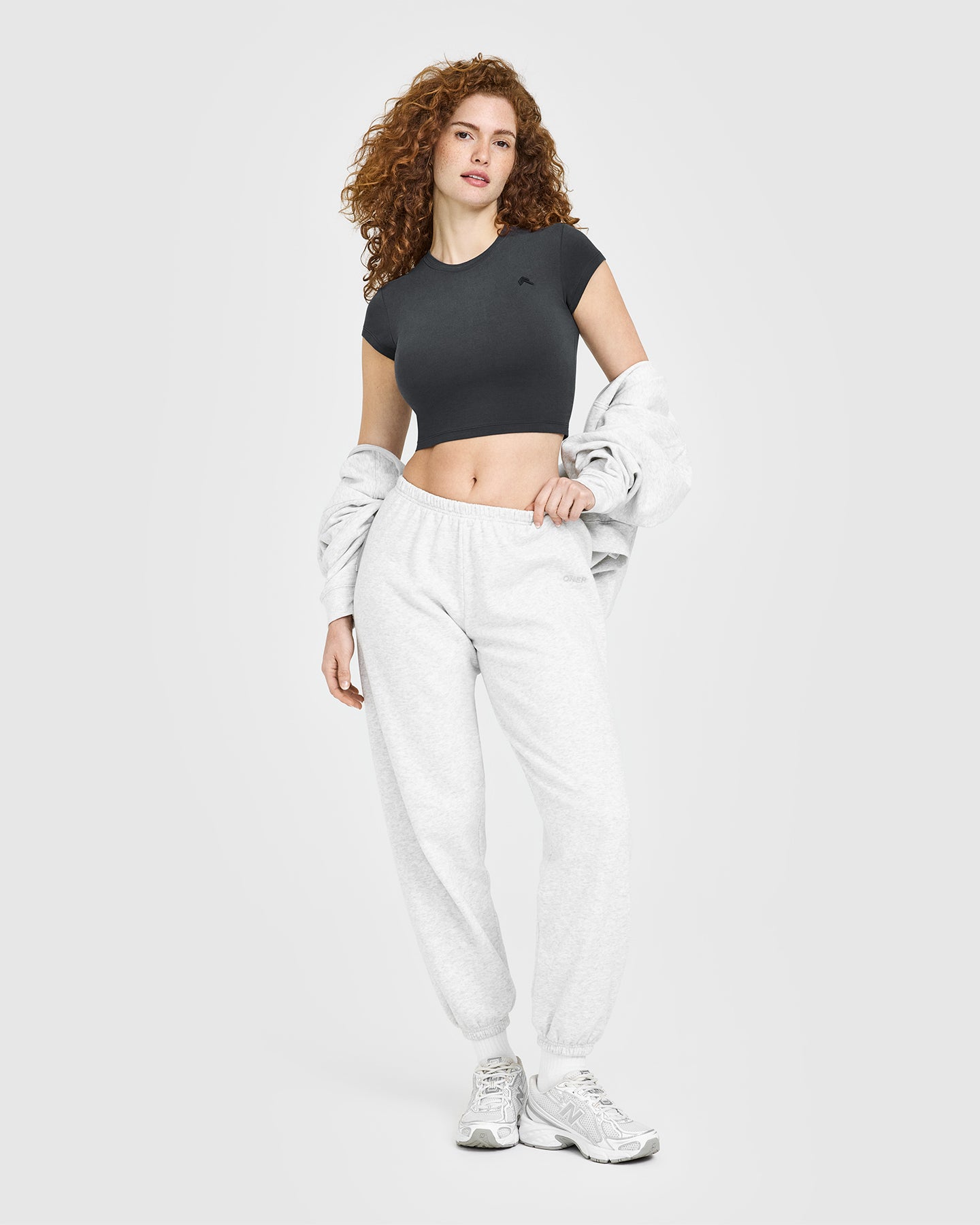 Alternative view of Cotton Icon Baby T-Shirt | Coal
