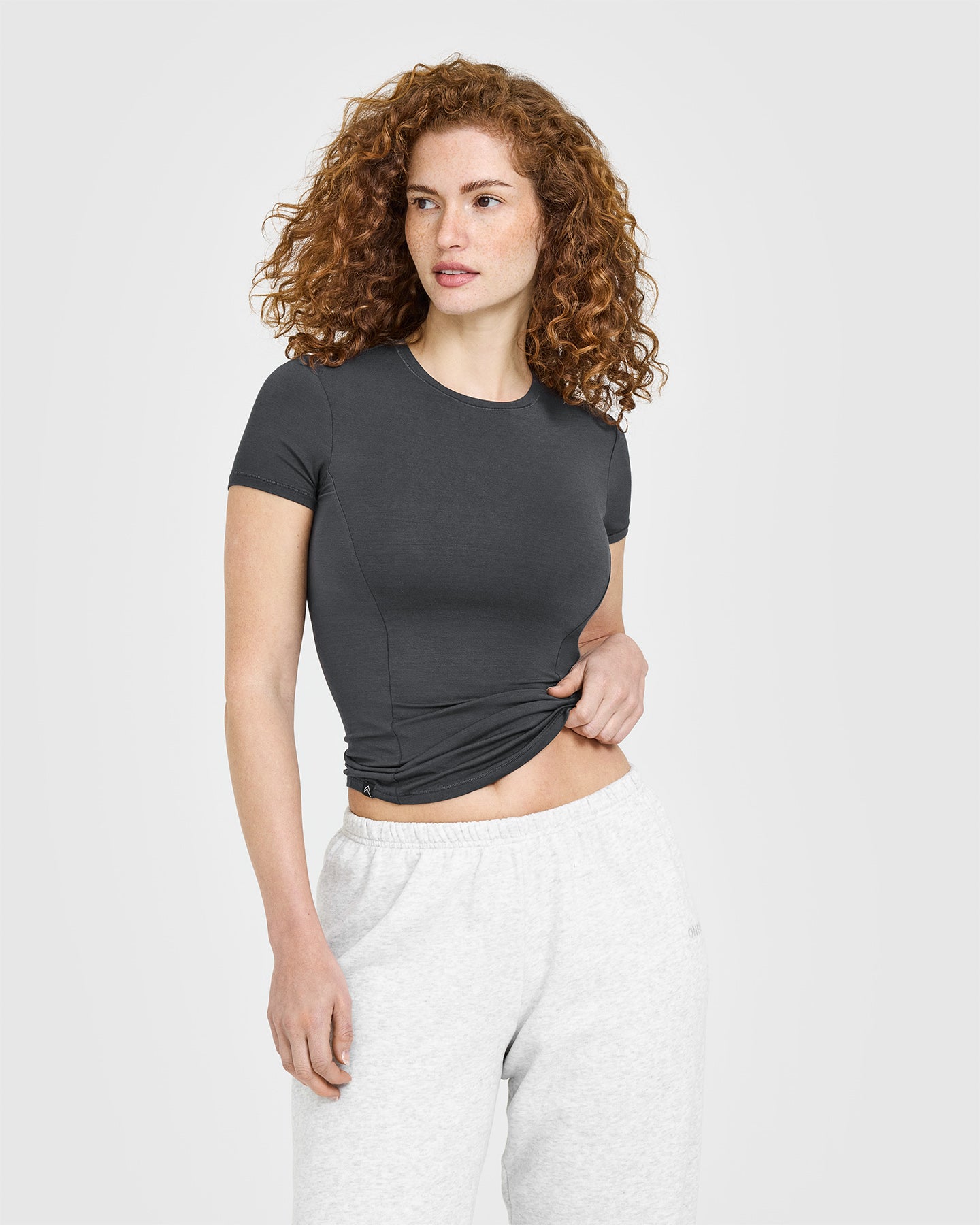 Mellow Soft Short Sleeve T-Shirt | Coal