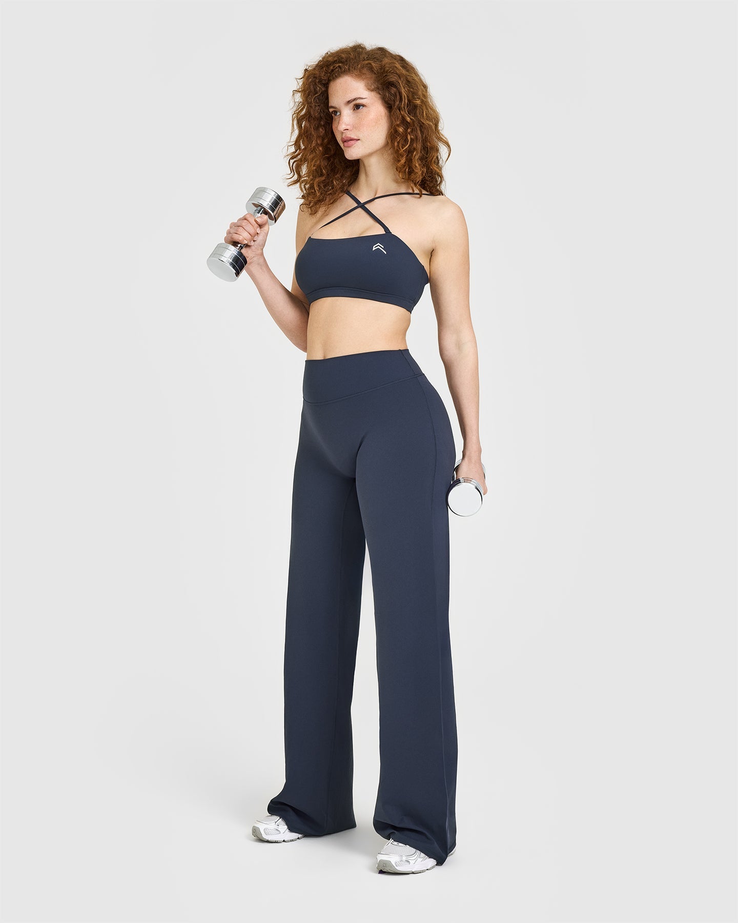EasyLift Multi Way Bandeau Bralette with White Logo | True Blue - Image 3
