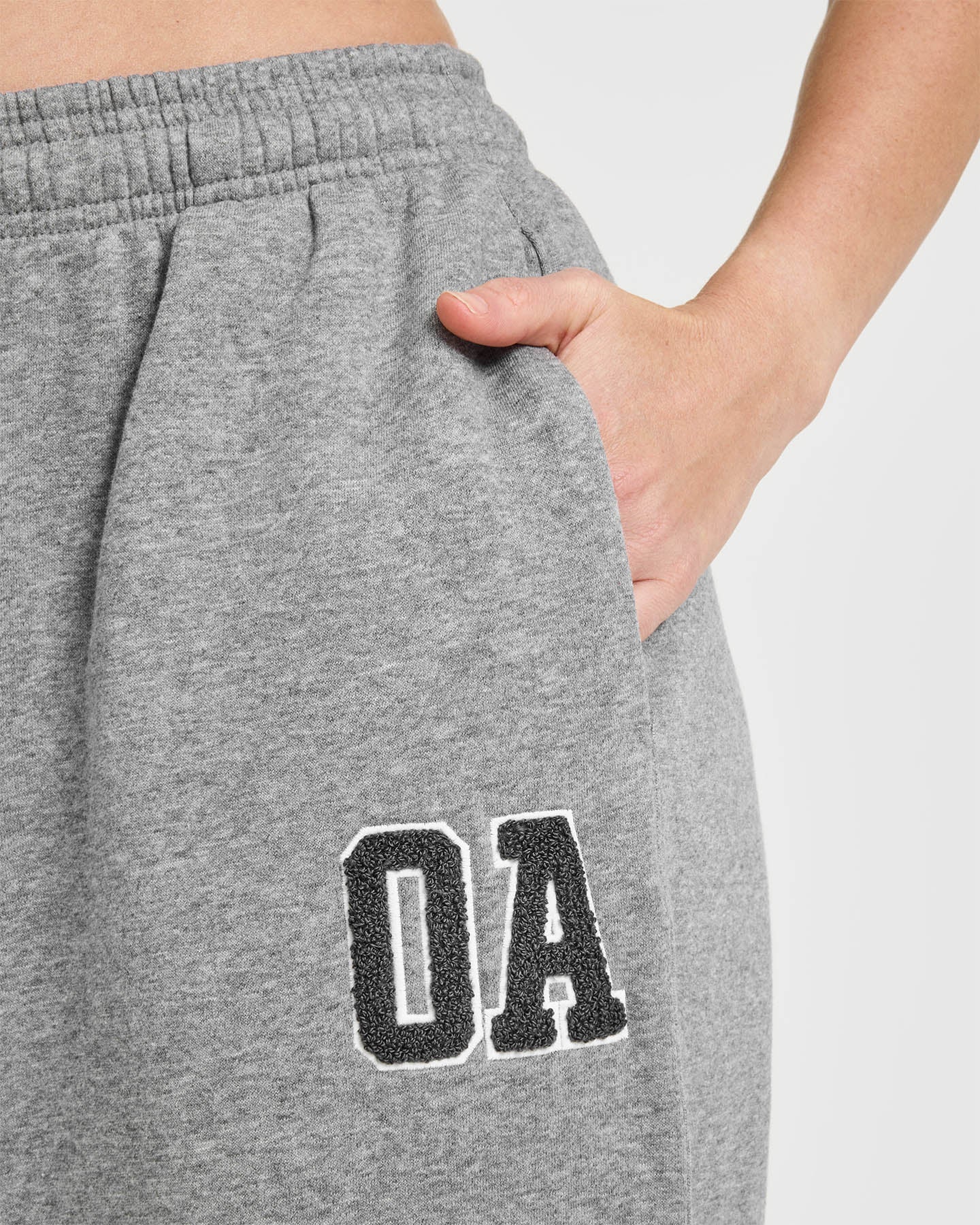Foundations Oversized Oner 25 Joggers | Charcoal Marl - Image 5