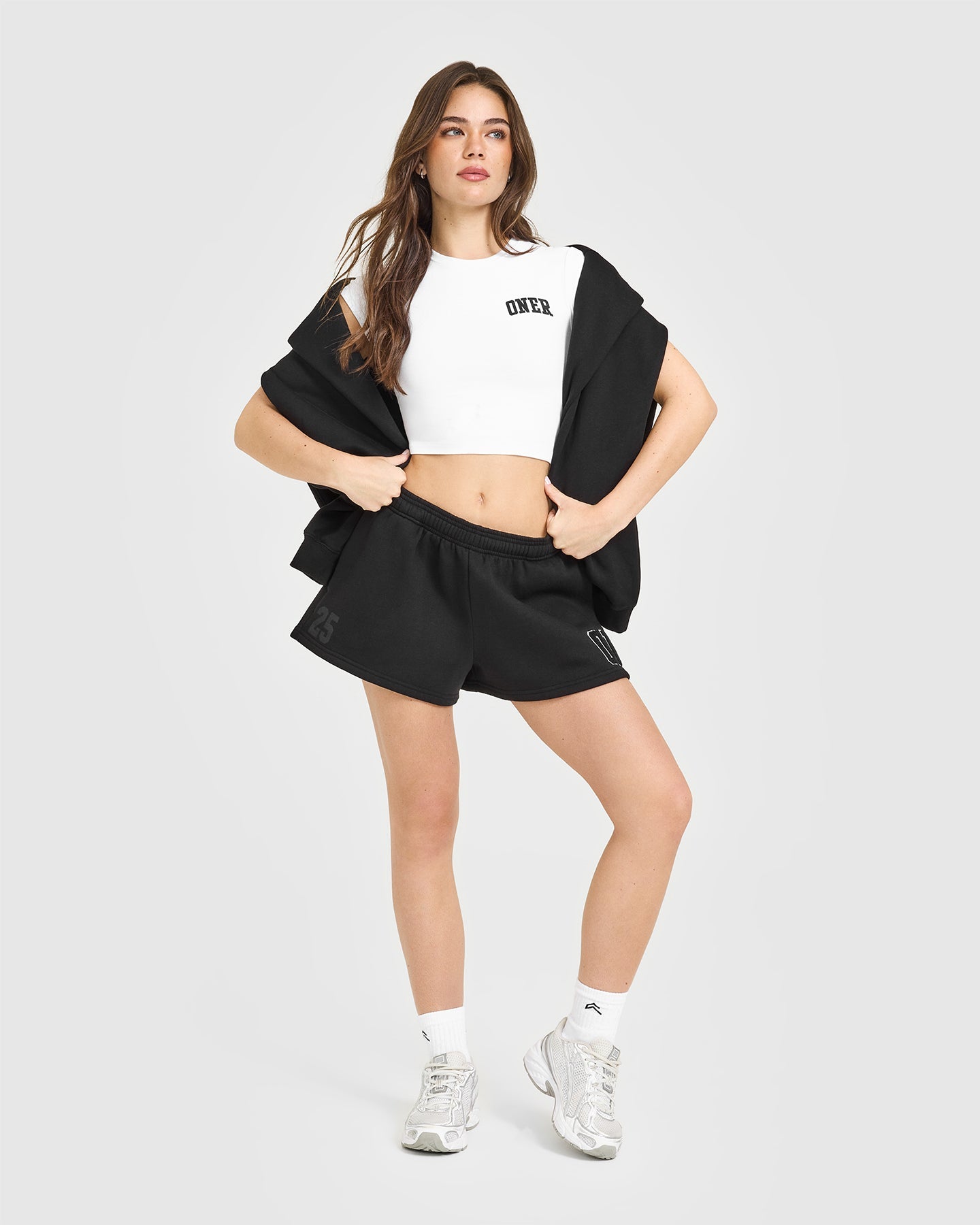 Foundations Oversized Oner 25 Shorts | Black - Image 3