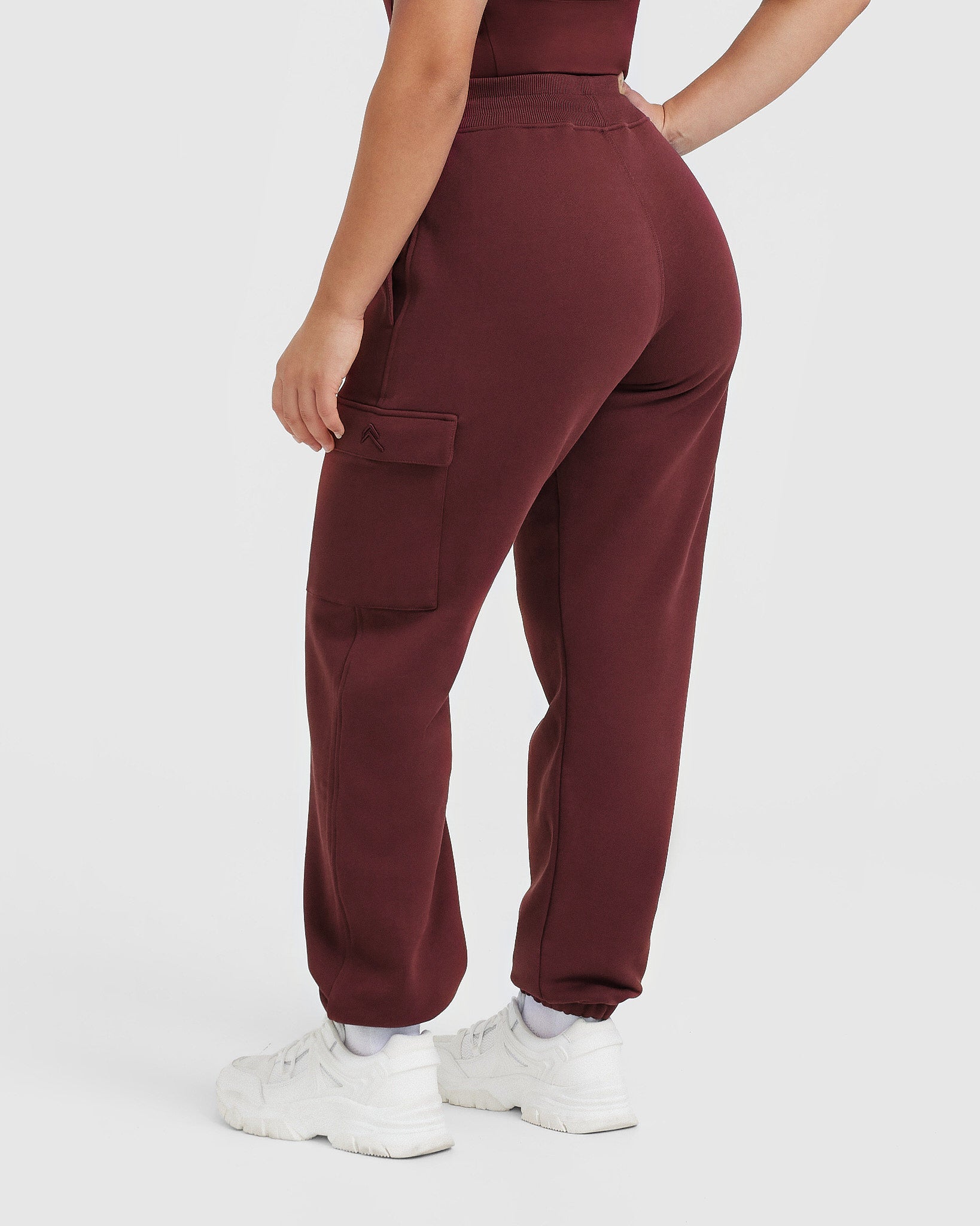 Alternative view of All Day Cargo Joggers | Mulled Wine