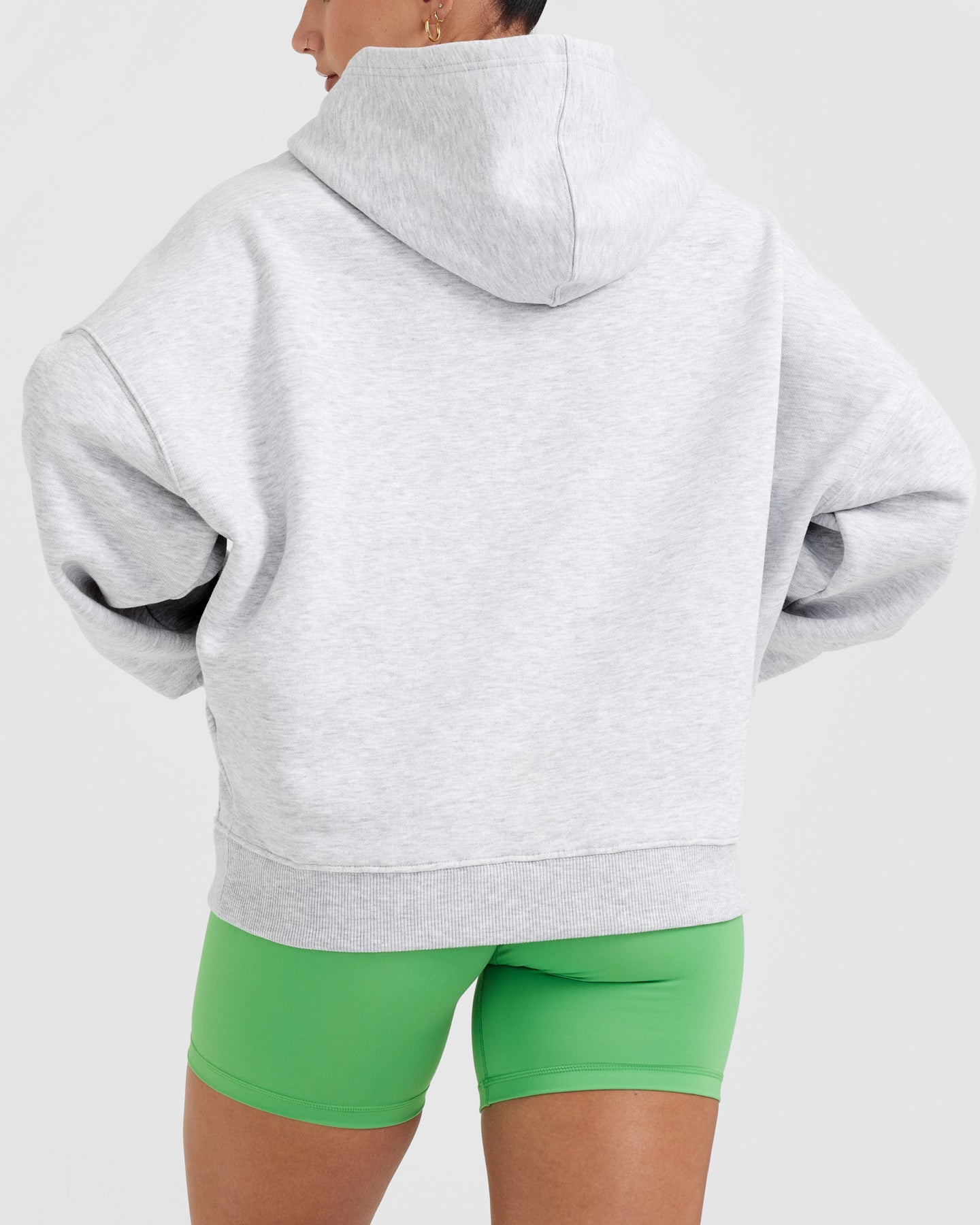 All Day Est 2020 Oversized Hoodie | Light Grey Marl - Image 6