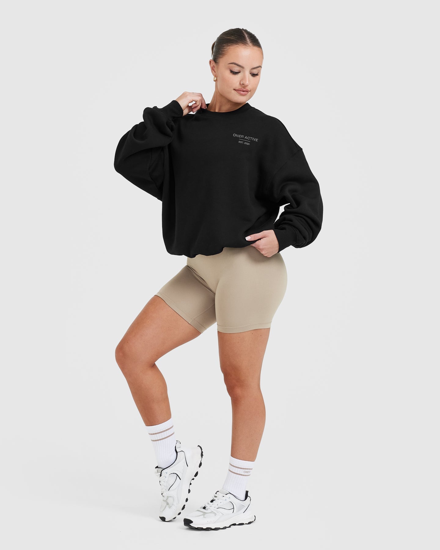 All Day Est 2020 Oversized Sweatshirt | Black - Image 3